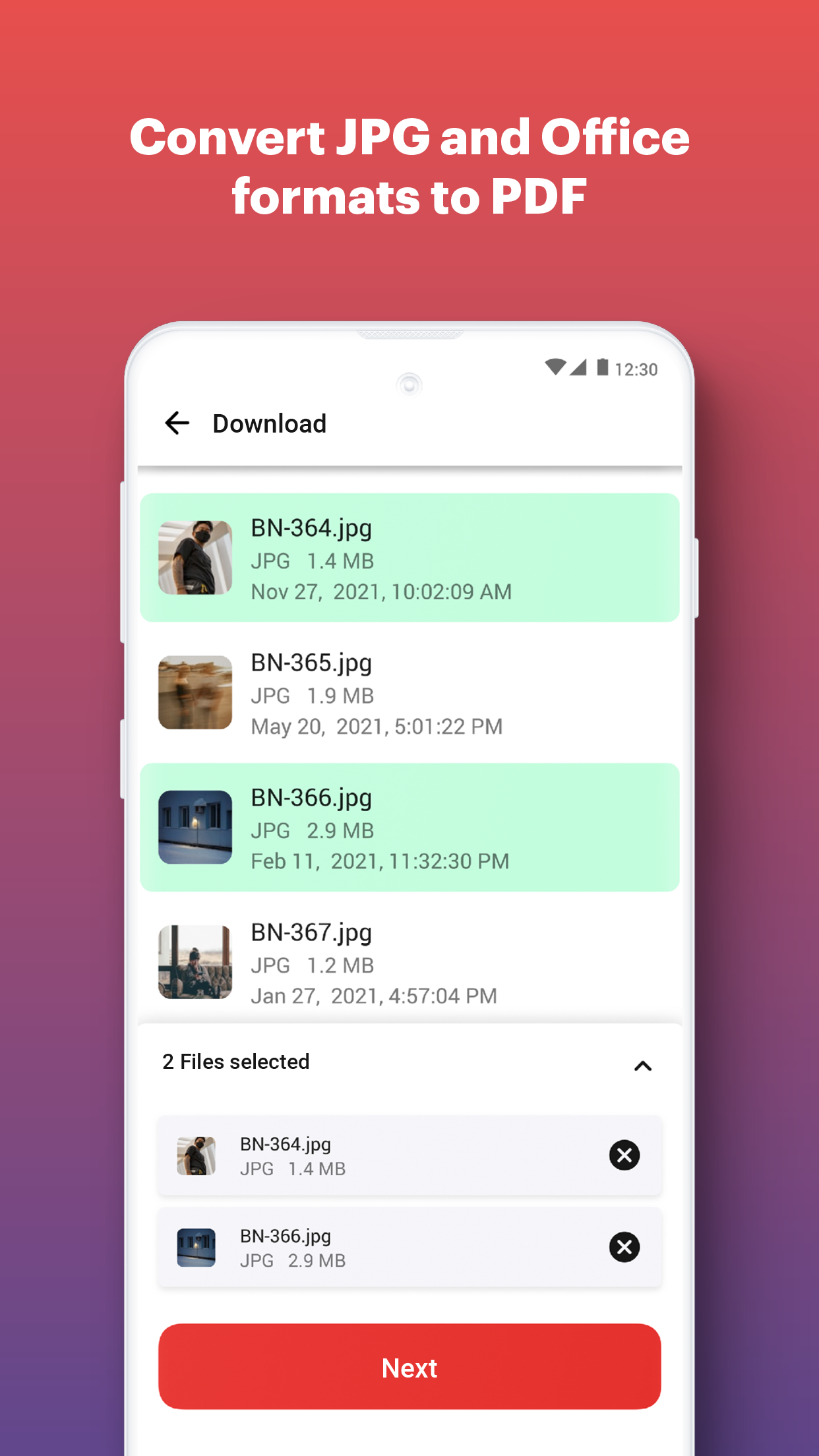 اسکرین شات 5 برنامه iLovePDF: PDF Editor & Scanner