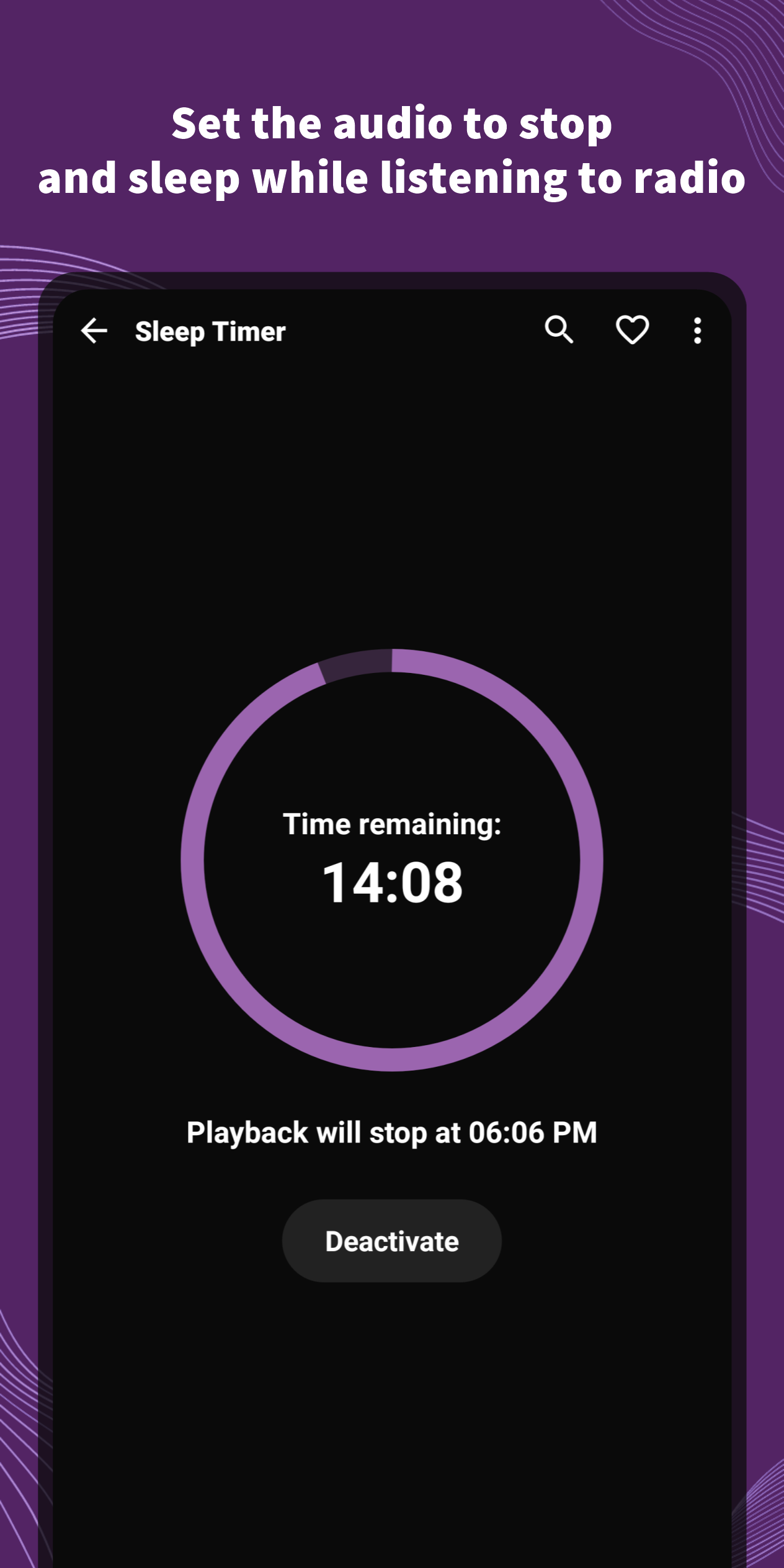 اسکرین شات 7 برنامه VRadio - Online Radio App