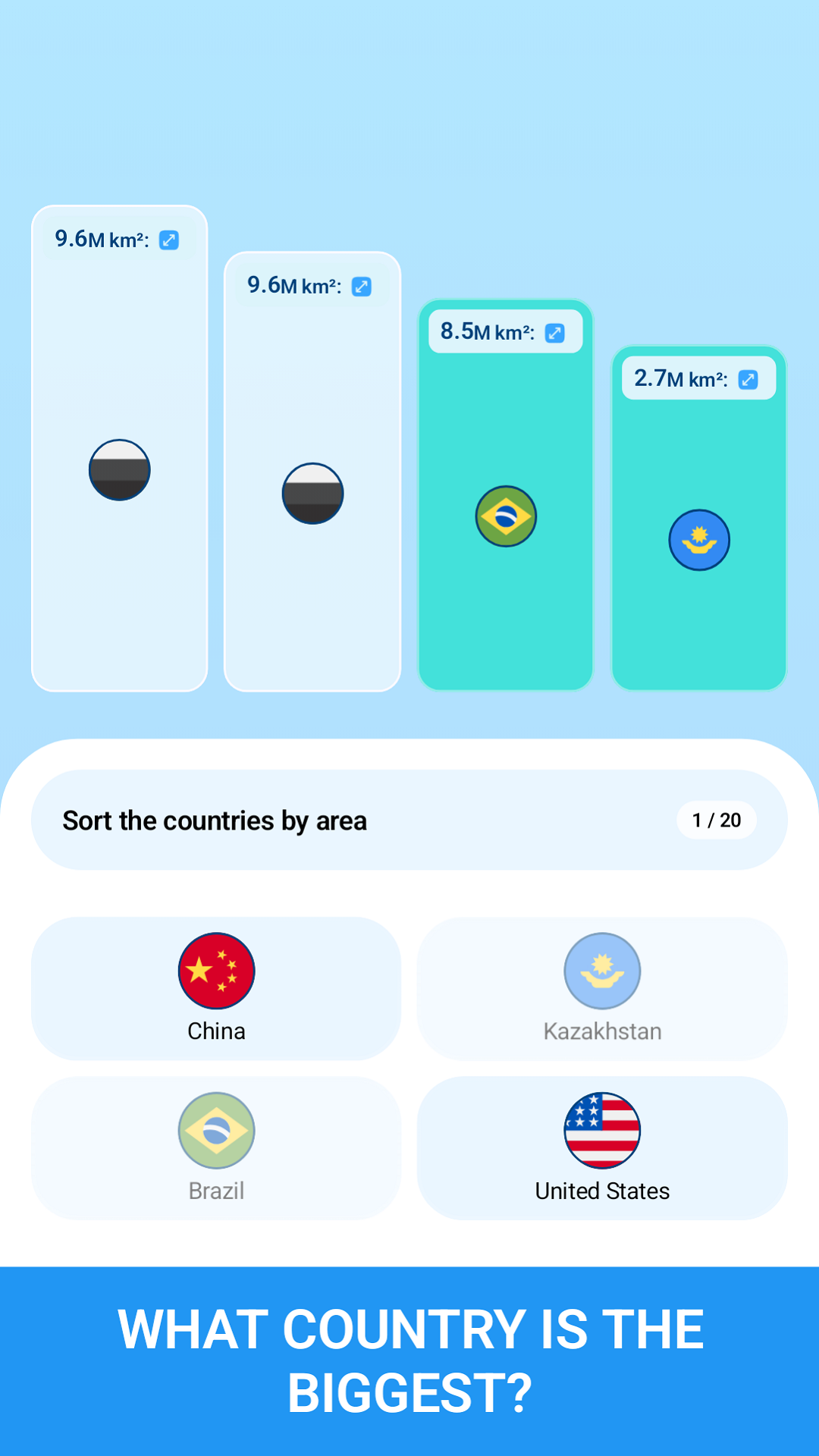 اسکرین شات 2 بازی Geomi: Flags Countries Trivia