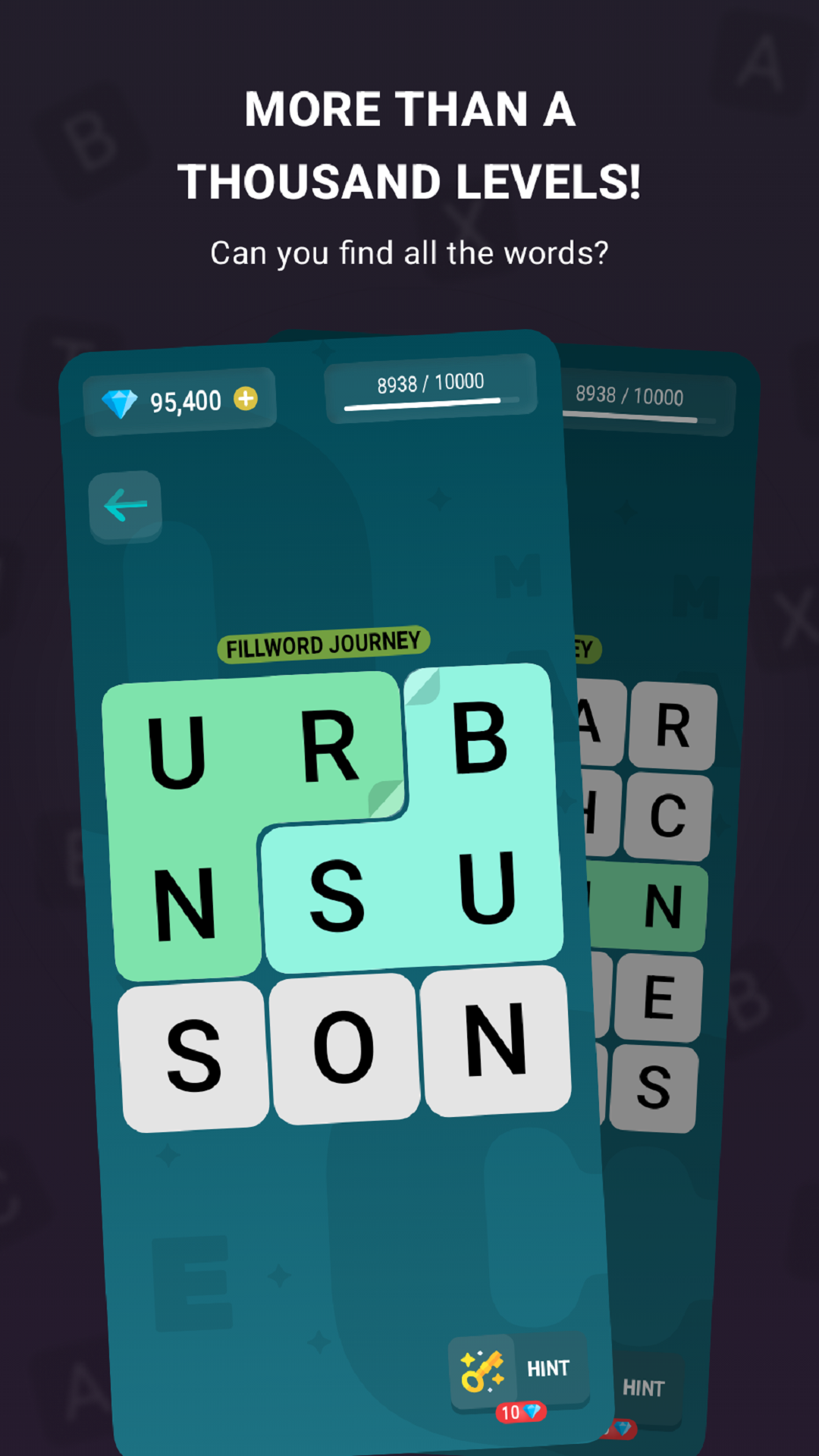 اسکرین شات 4 بازی Fillword Puzzle: Word Search