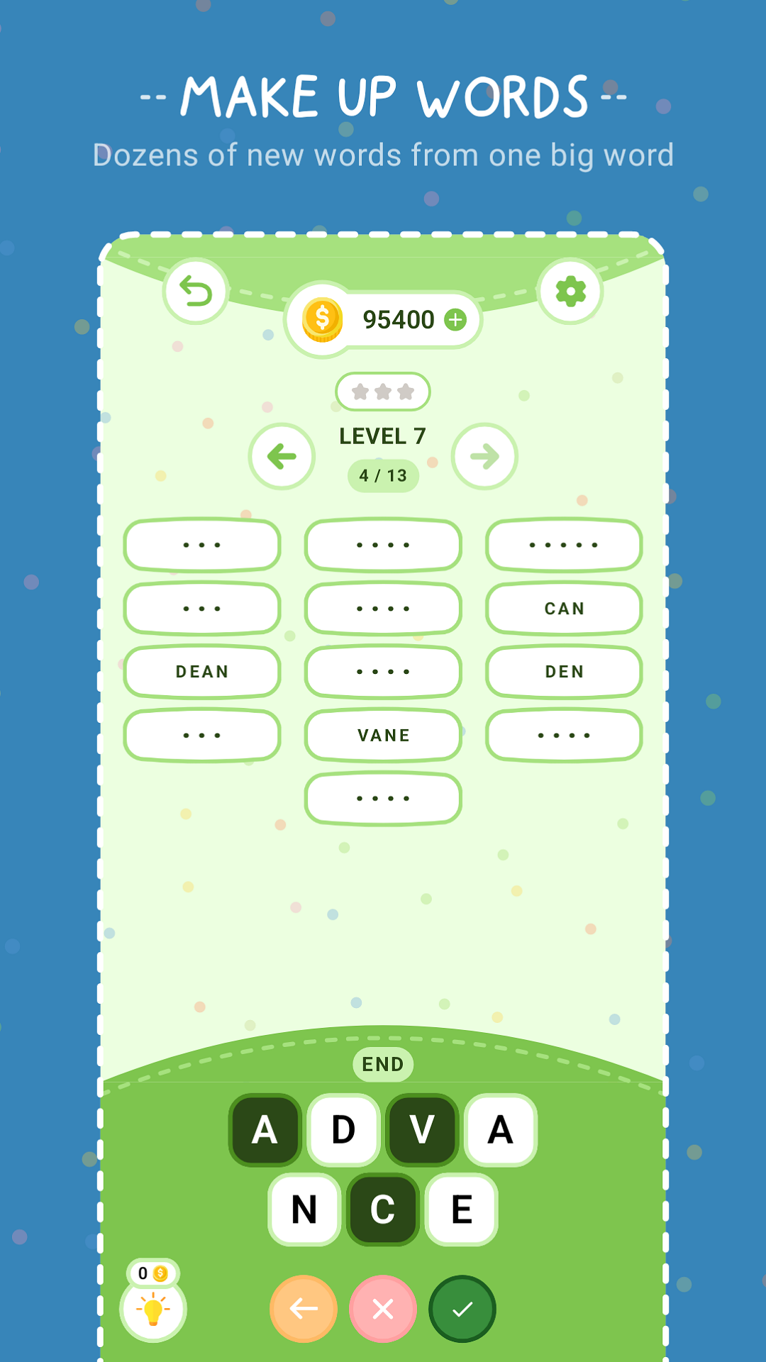 اسکرین شات 2 بازی Words in Word: Puzzle Game