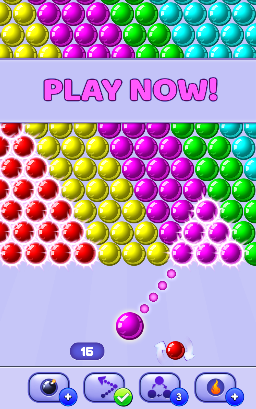 اسکرین شات 2 بازی Bubble Pop - Bubble Shooter