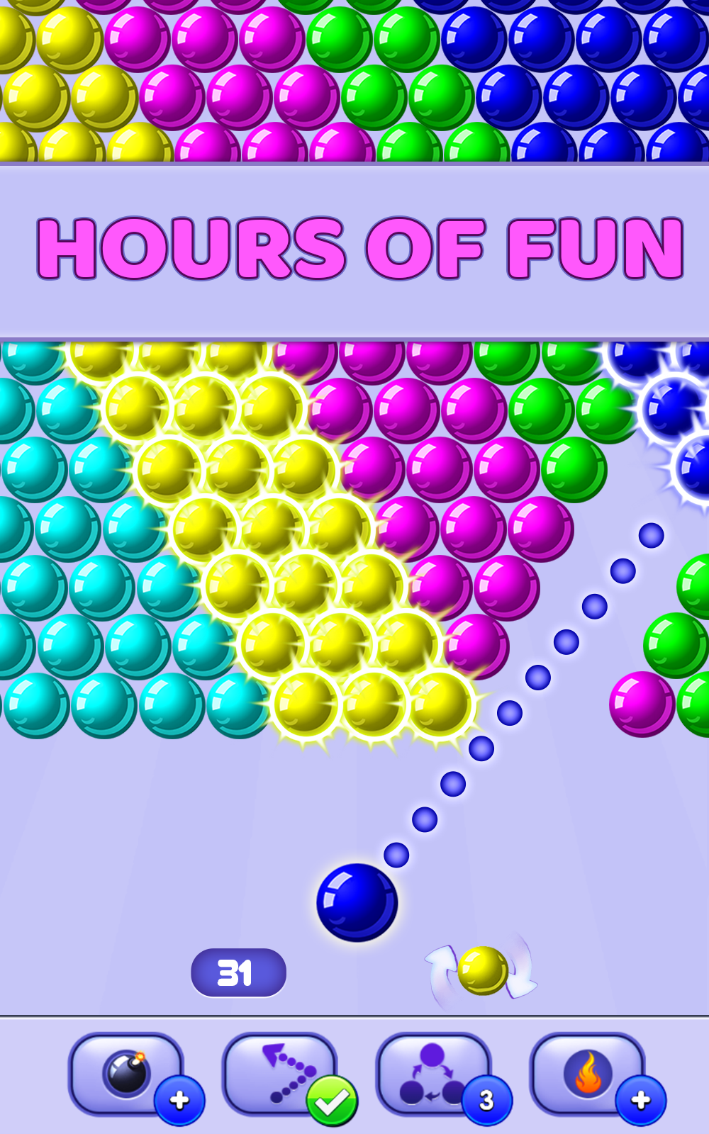 اسکرین شات 5 بازی Bubble Pop - Bubble Shooter