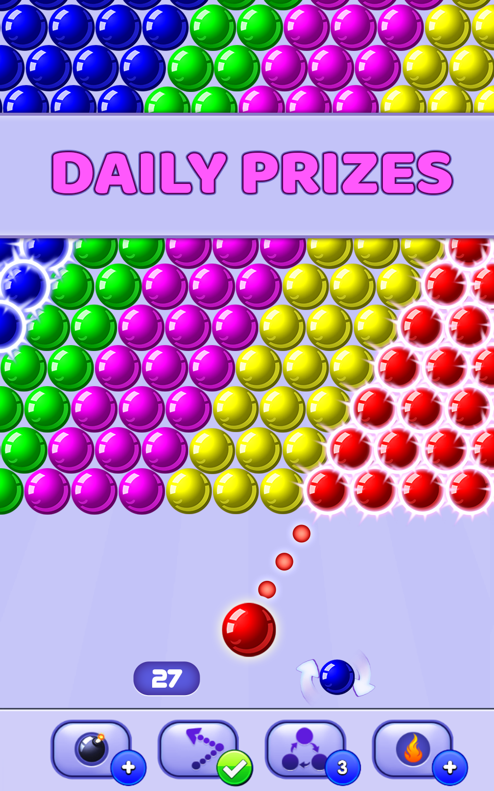 اسکرین شات 1 بازی Bubble Pop - Bubble Shooter