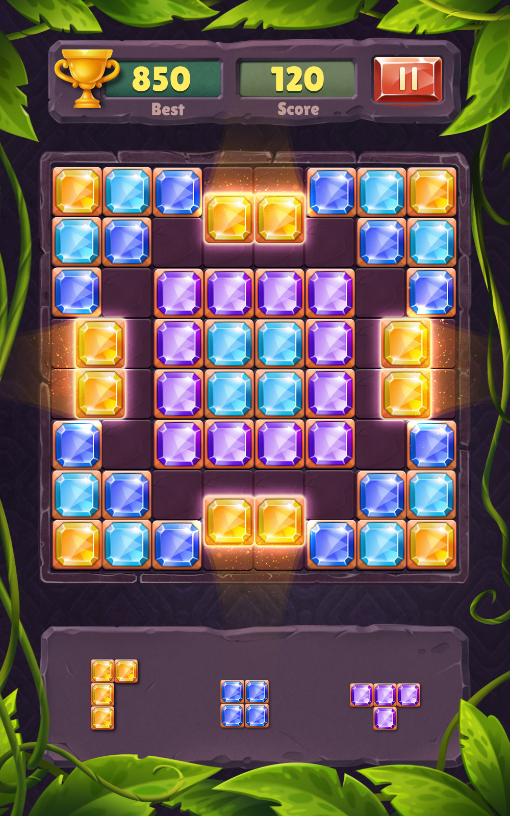 اسکرین شات 2 بازی Block Puzzle
