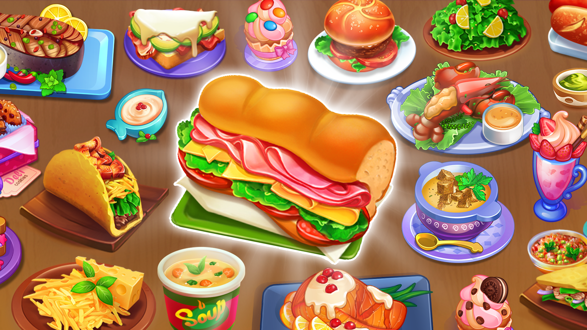 اسکرین شات 6 بازی Cooking Time : Cooking Games