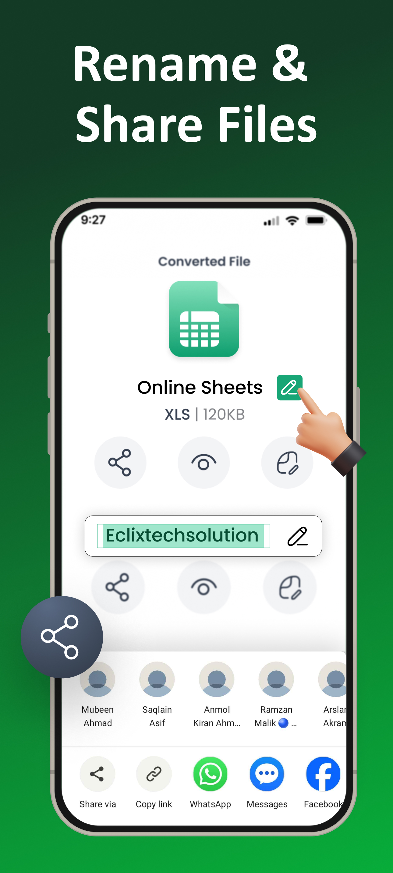 اسکرین شات 6 برنامه Image to Excel Converter－XLSX
