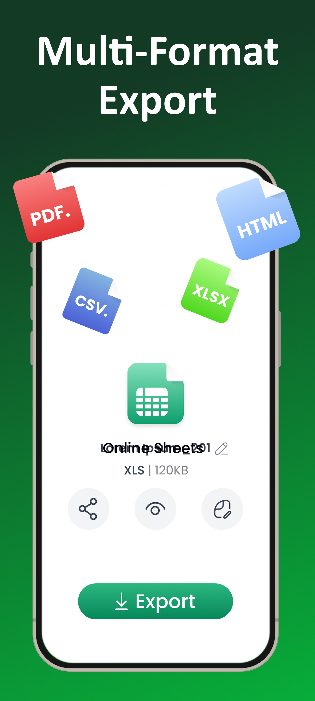 اسکرین شات 5 برنامه Image to Excel Converter－XLSX
