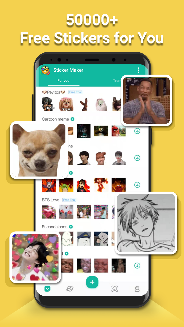 اسکرین شات برنامه Sticker Maker for WhatsApp 3
