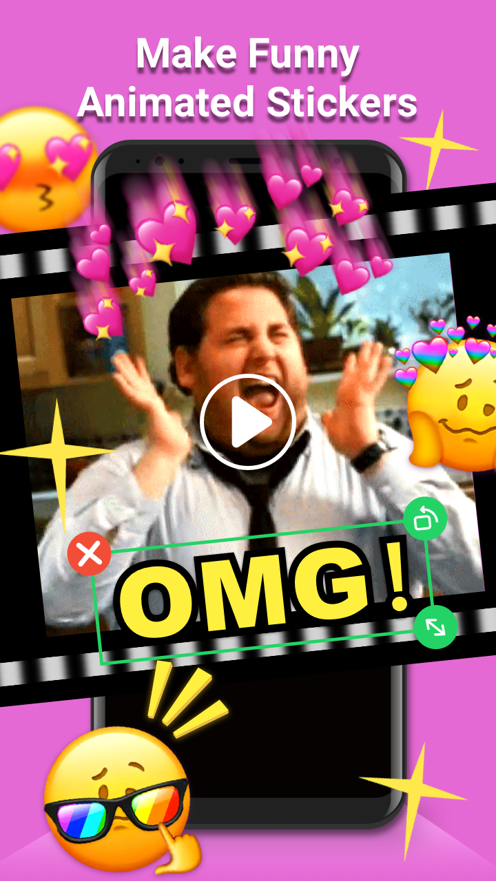 اسکرین شات برنامه Sticker Maker for WhatsApp 1
