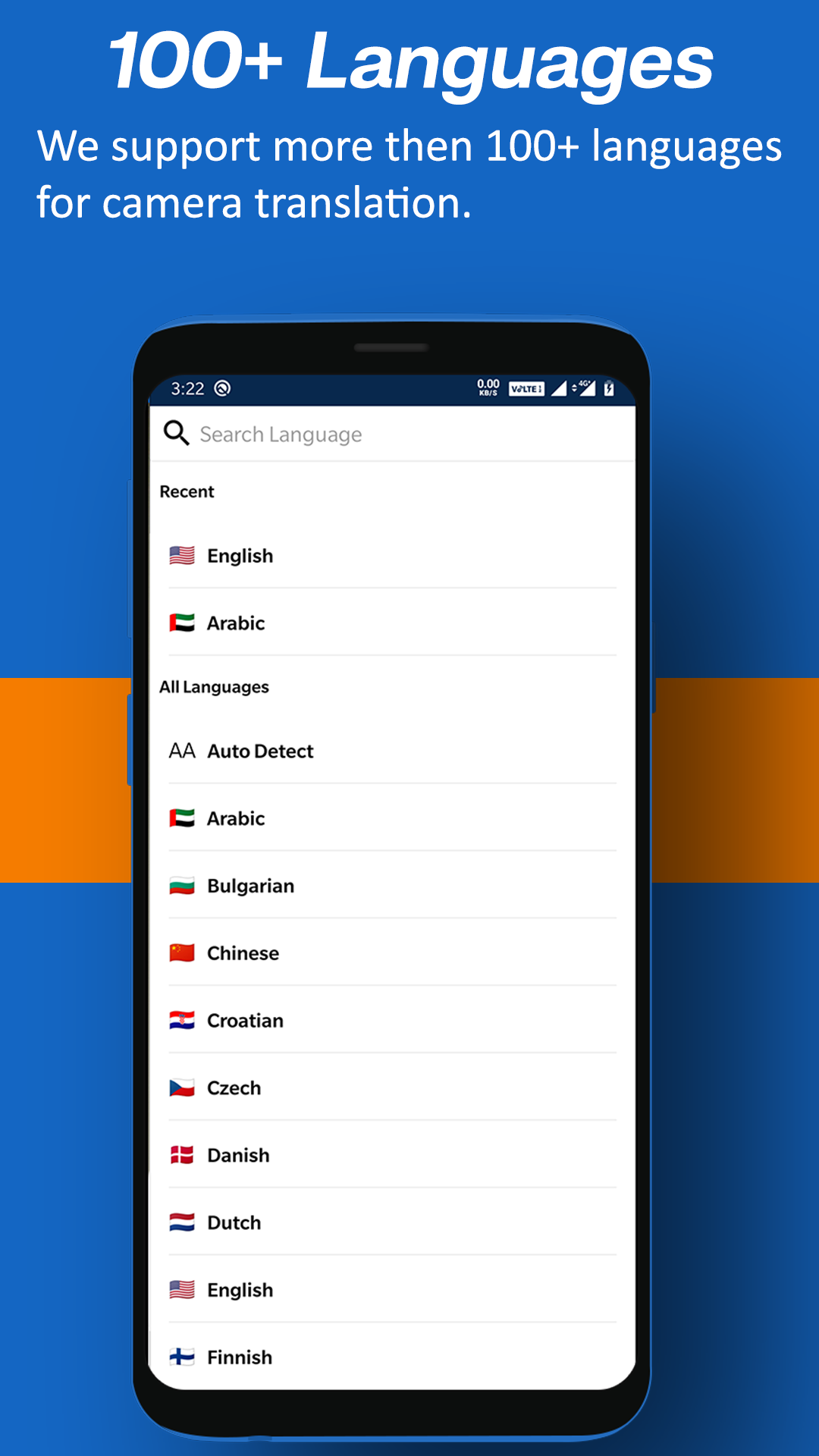 اسکرین شات 7 برنامه Camera Translator