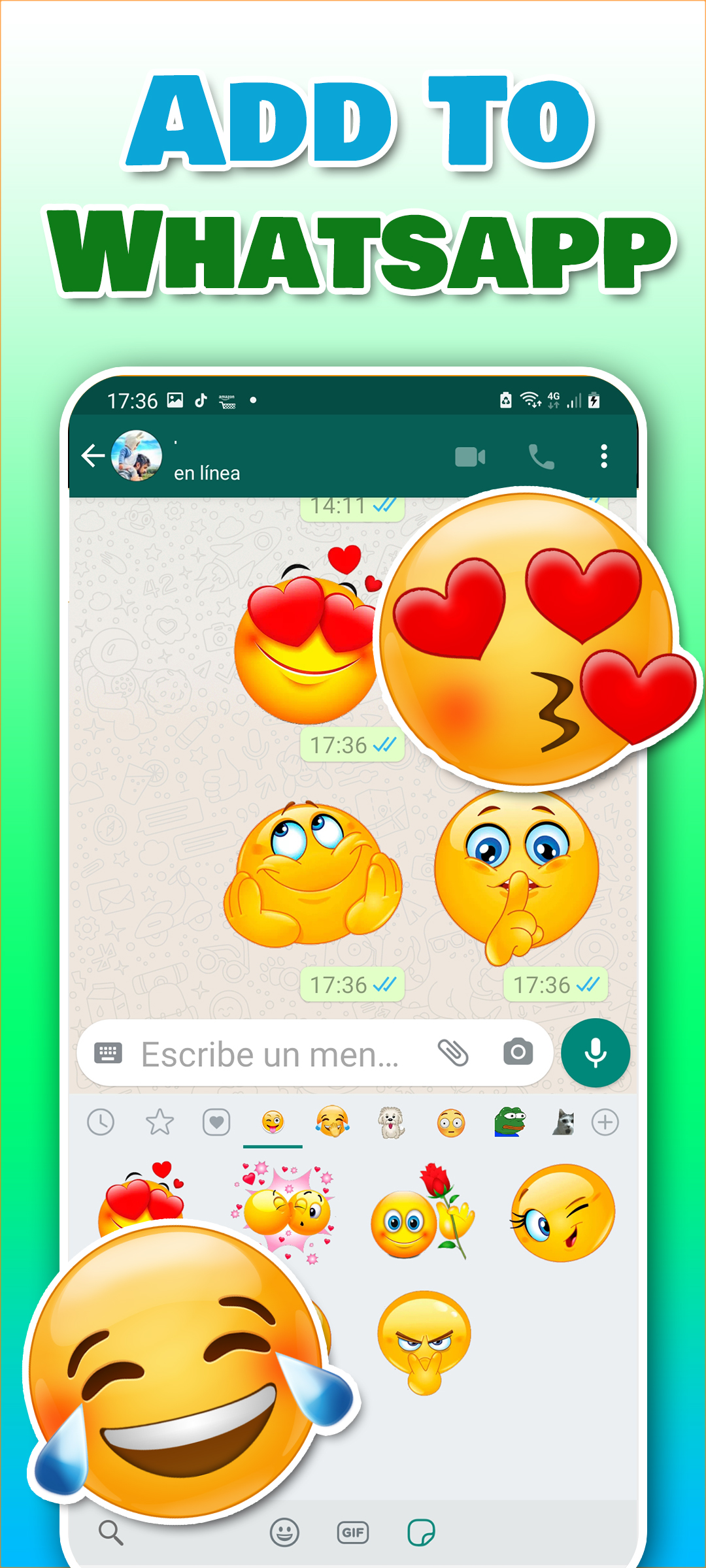 اسکرین شات 4 برنامه Wasticker sticker for whatsapp