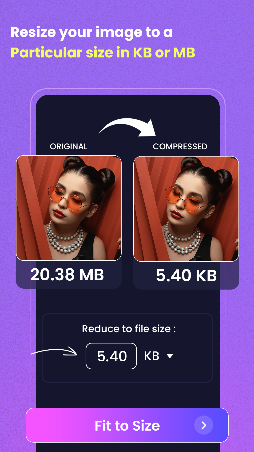 اسکرین شات 5 برنامه Image Resizer & Compressor