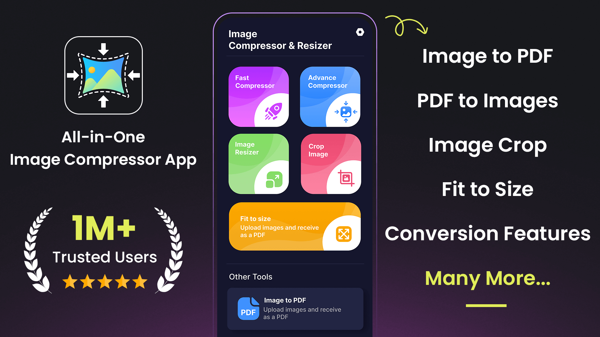 اسکرین شات 1 برنامه Image Resizer & Compressor
