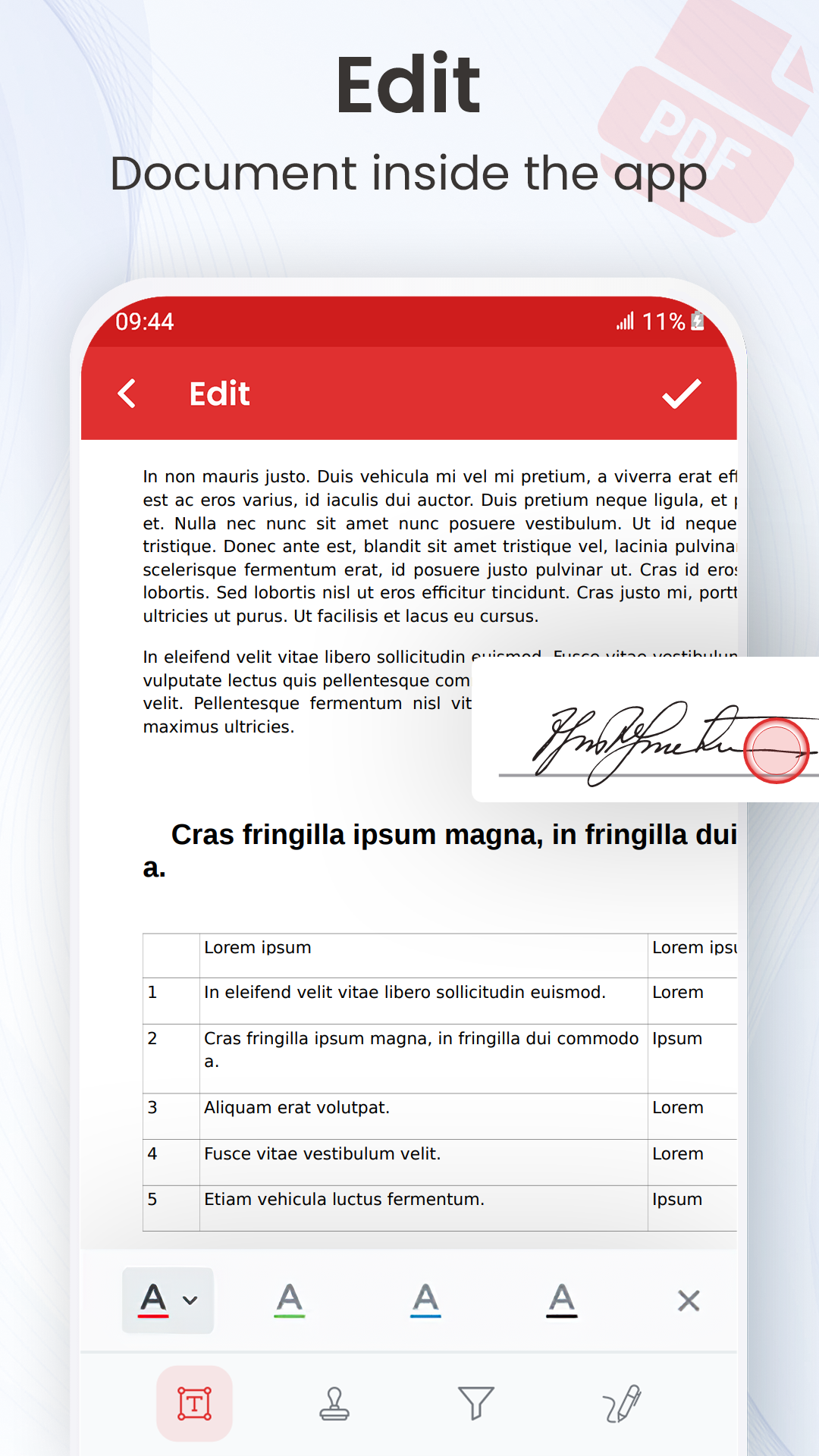 اسکرین شات 4 برنامه PDF Converter App – PDF Maker