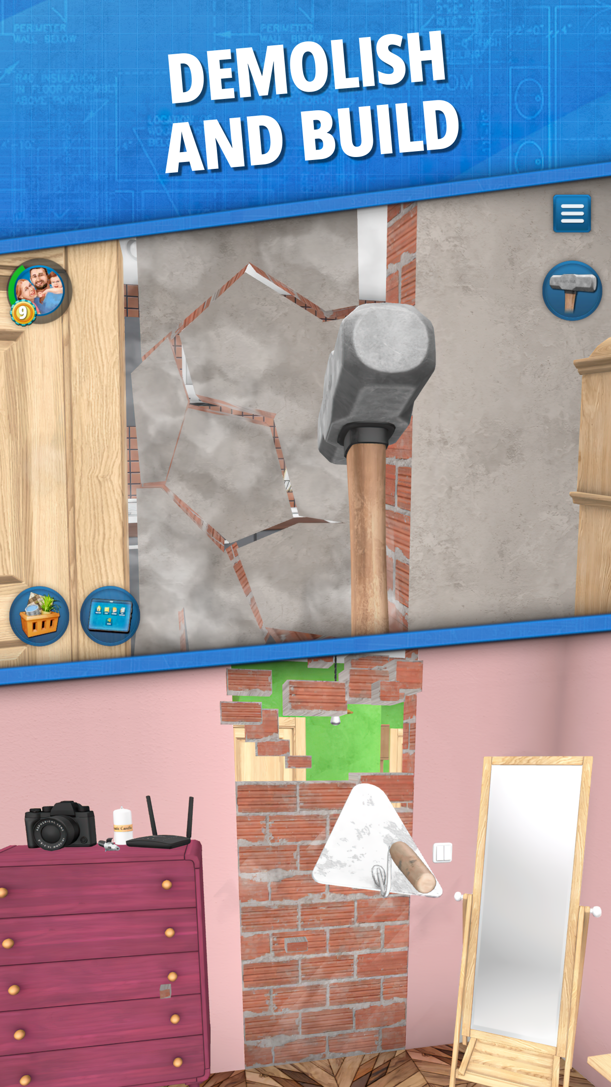 اسکرین شات 3 بازی House Flipper: Home Design