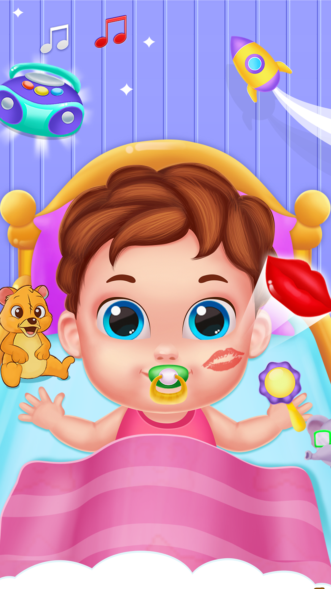اسکرین شات 1 بازی cute babysitter daycare game