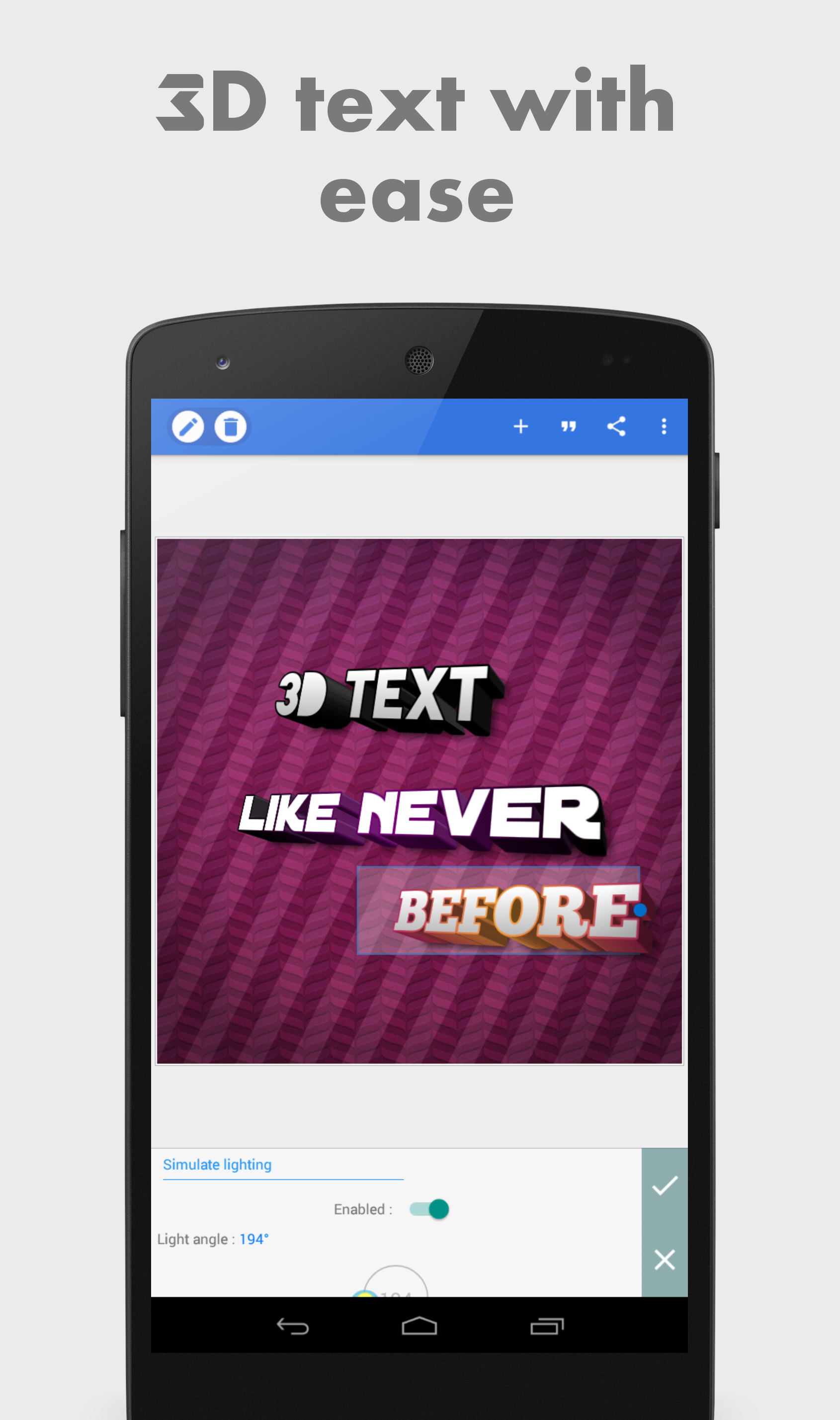 اسکرین شات 2 برنامه PixelLab - Text on pictures