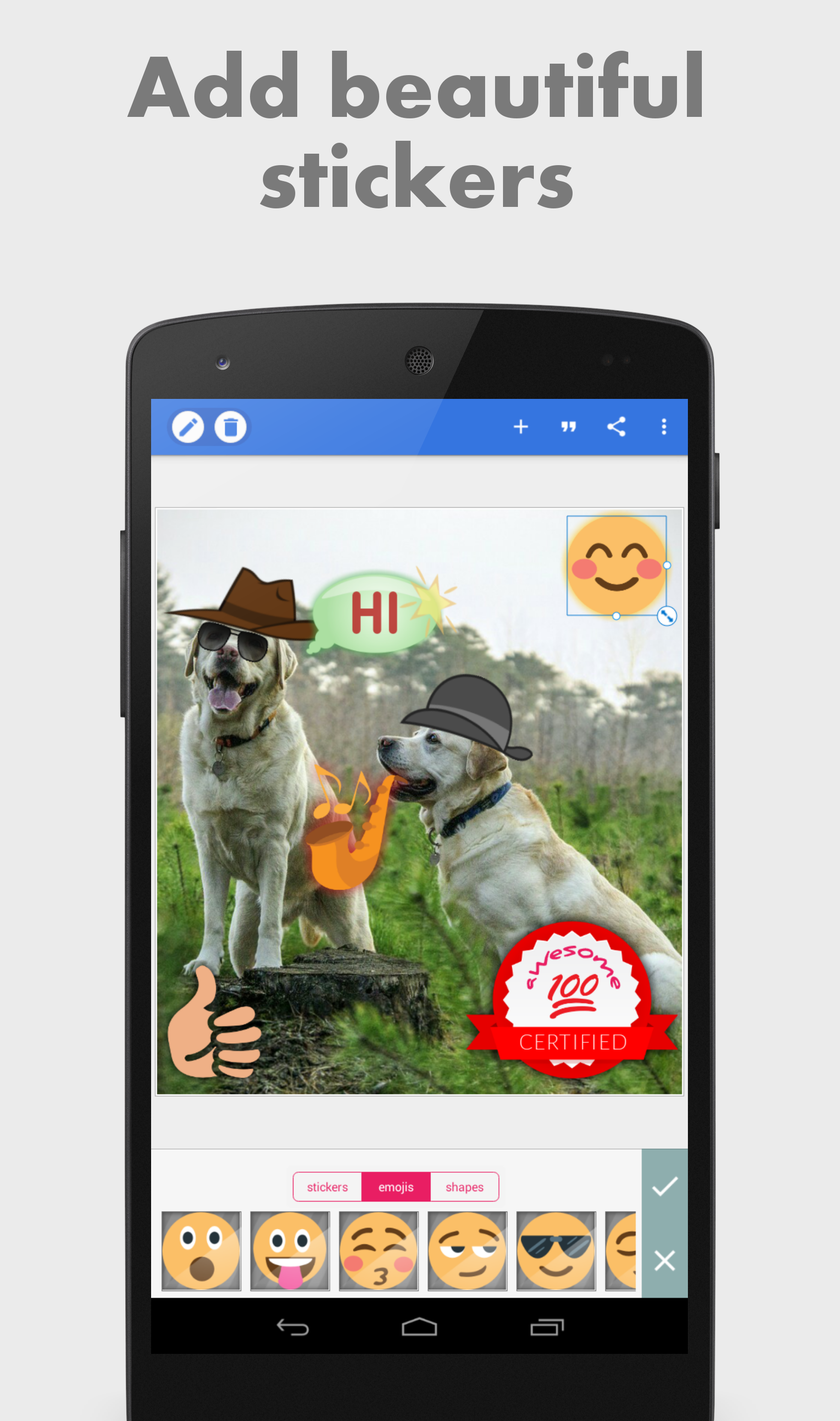 اسکرین شات 3 برنامه PixelLab - Text on pictures
