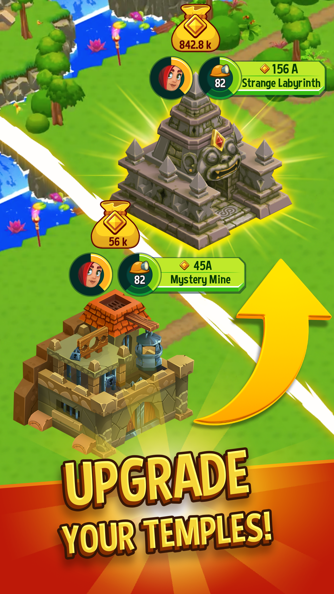 اسکرین شات 5 بازی Temple Run: Idle Explorers