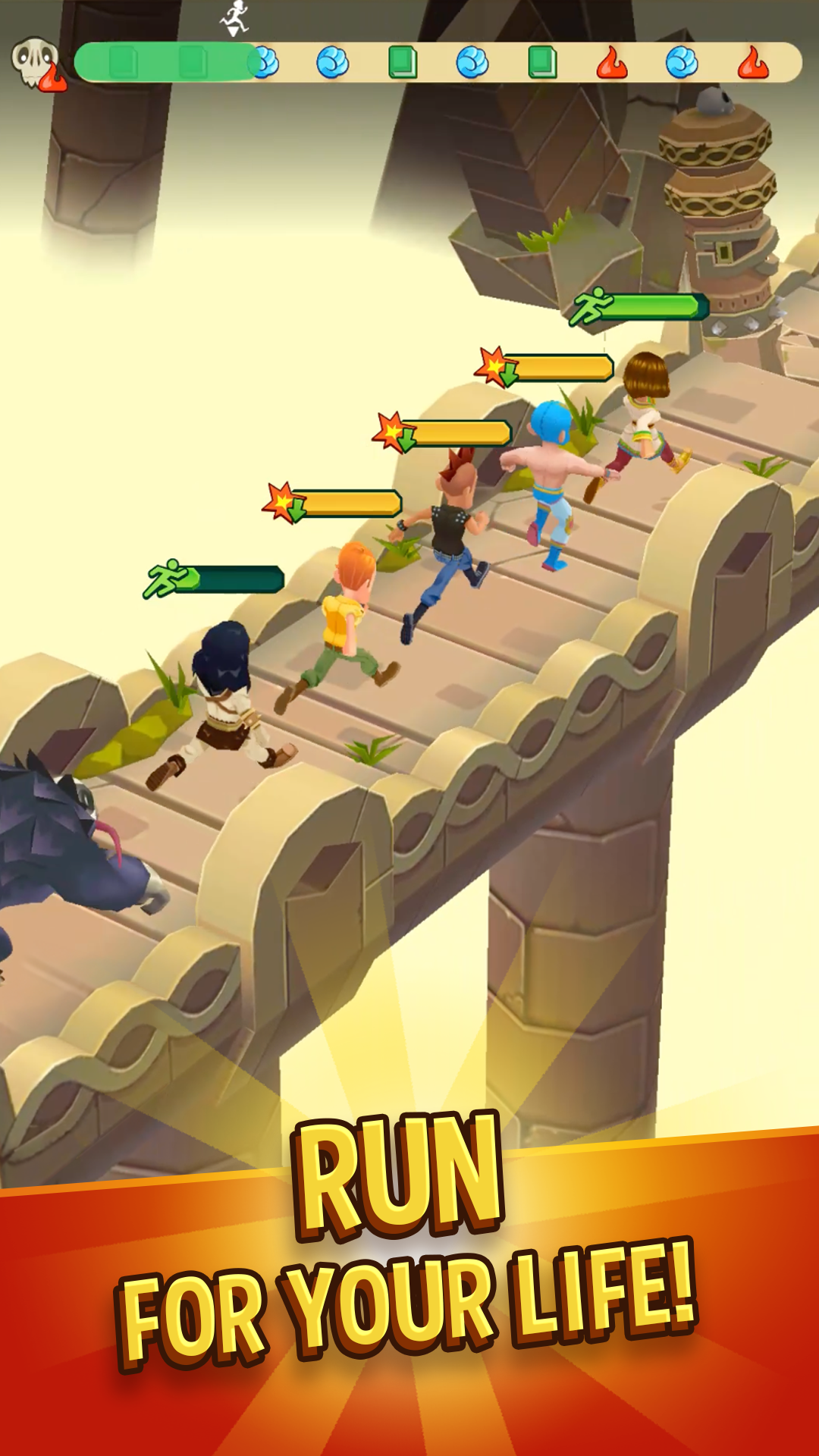 اسکرین شات 3 بازی Temple Run: Idle Explorers