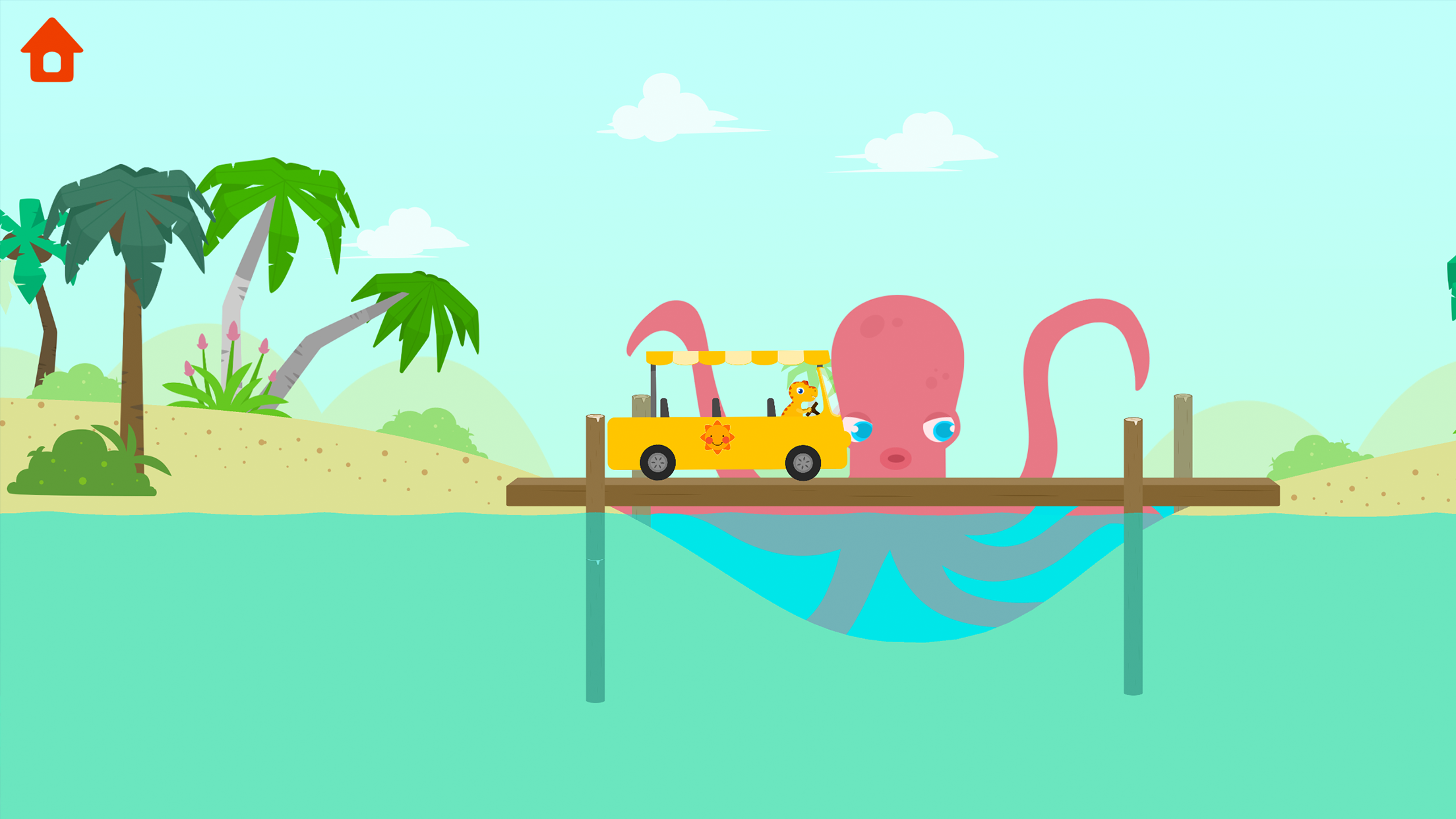 اسکرین شات 7 بازی Dinosaur Bus Games for kids