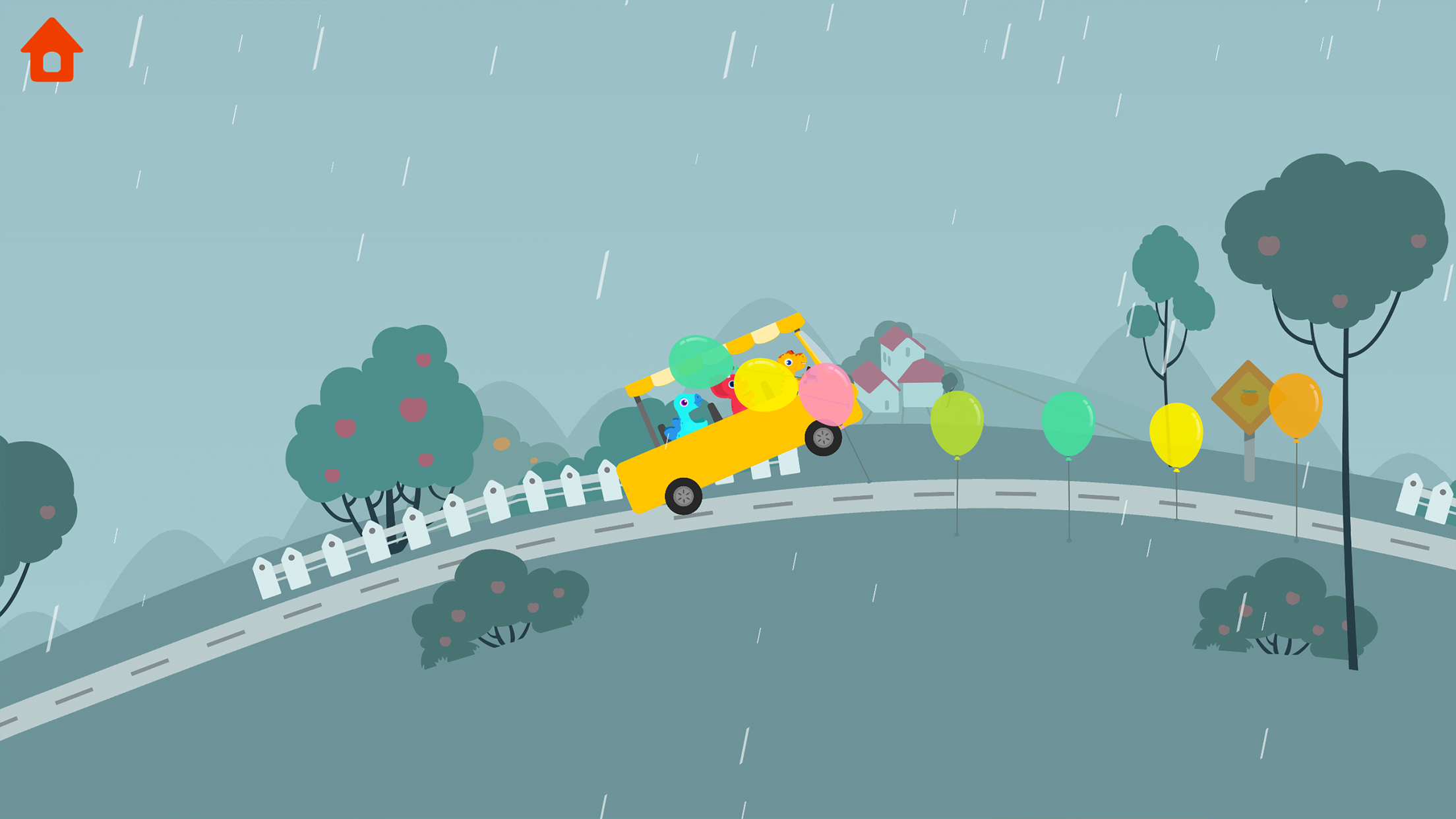 اسکرین شات 4 بازی Dinosaur Bus Games for kids