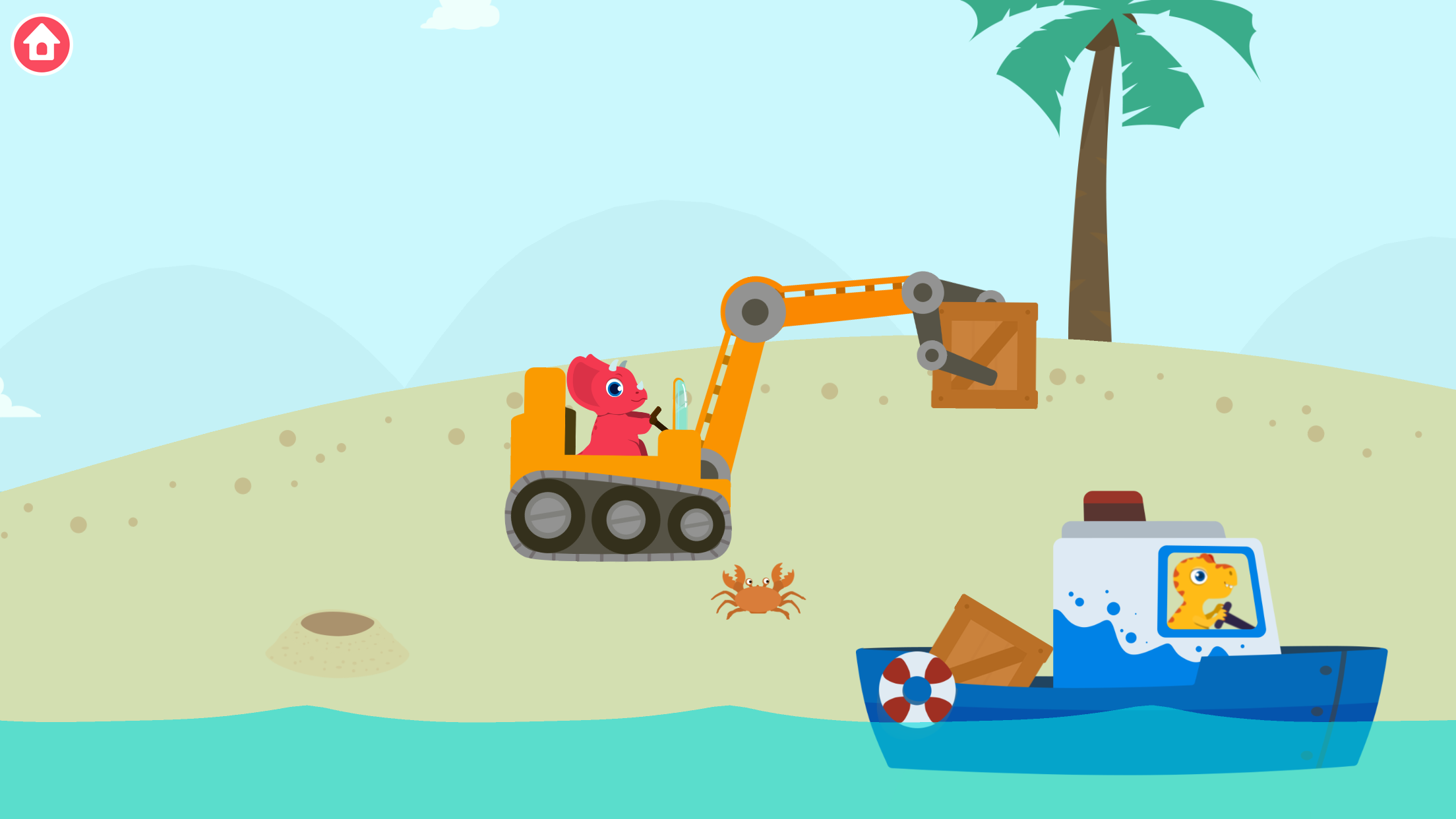 اسکرین شات 7 بازی دایناسور حفاری ۲ بازی کامیون