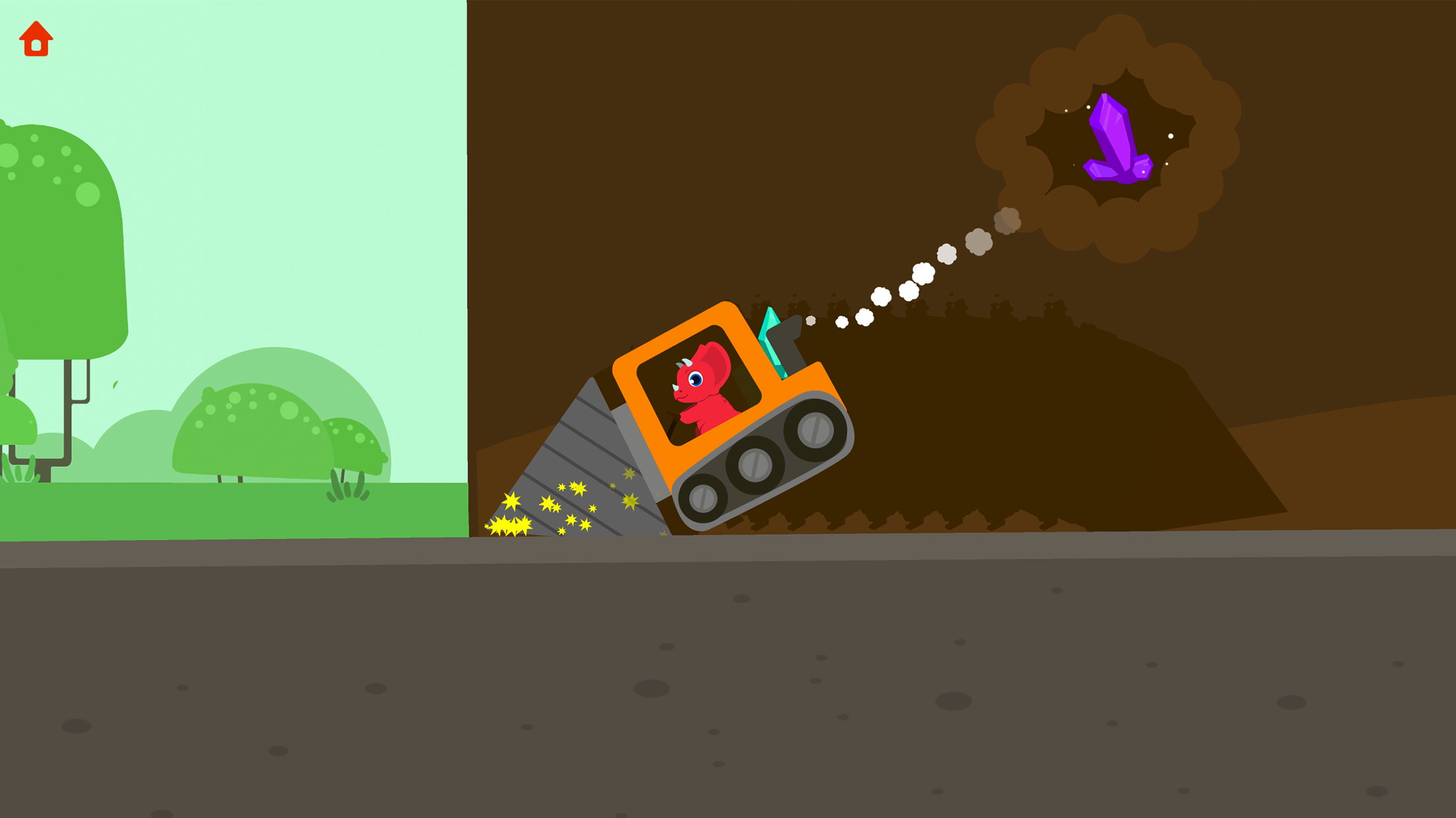 اسکرین شات 3 بازی Dinosaur Digger 2 Truck Games