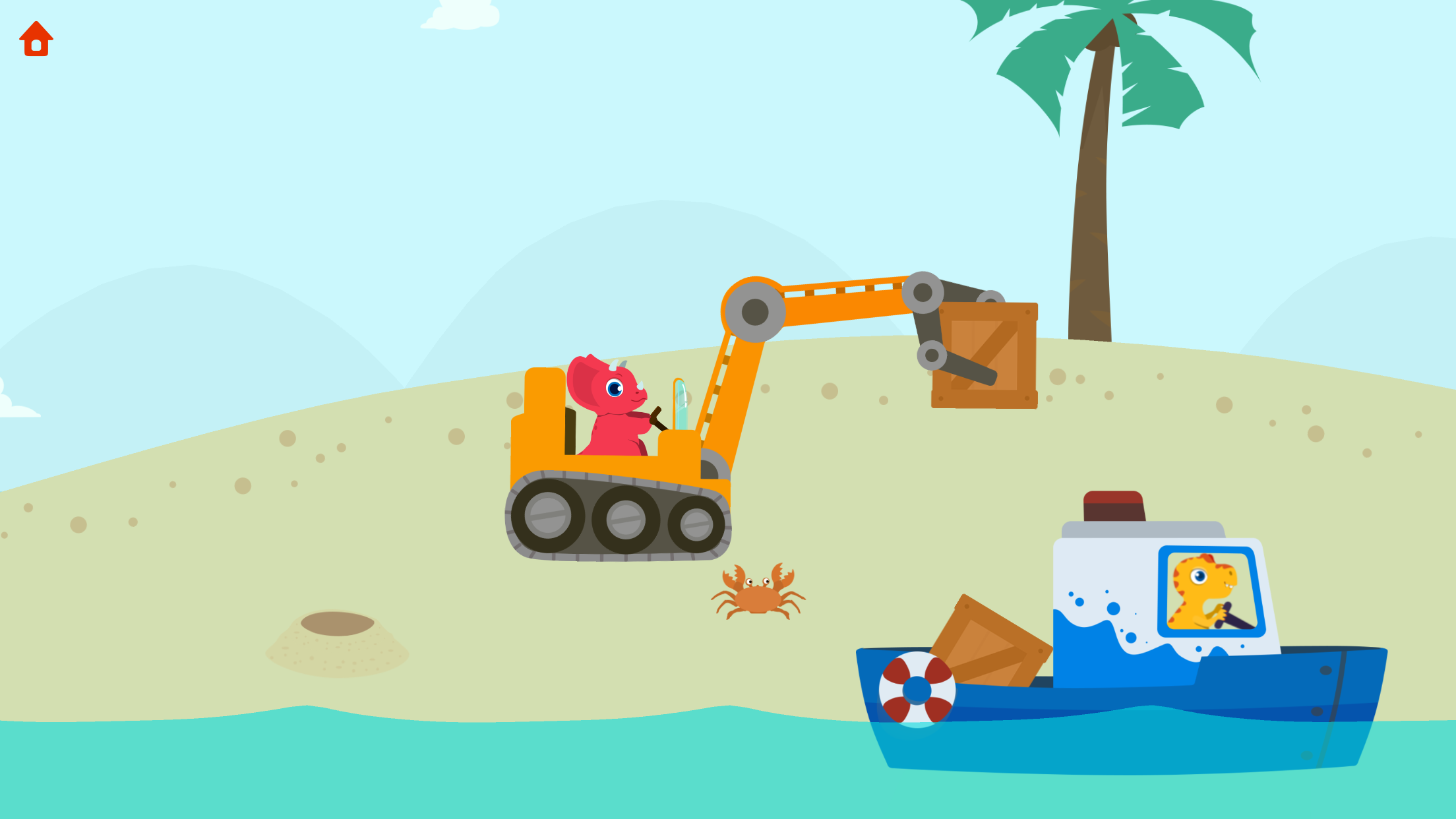 اسکرین شات 7 بازی Dinosaur Digger 2 Truck Games