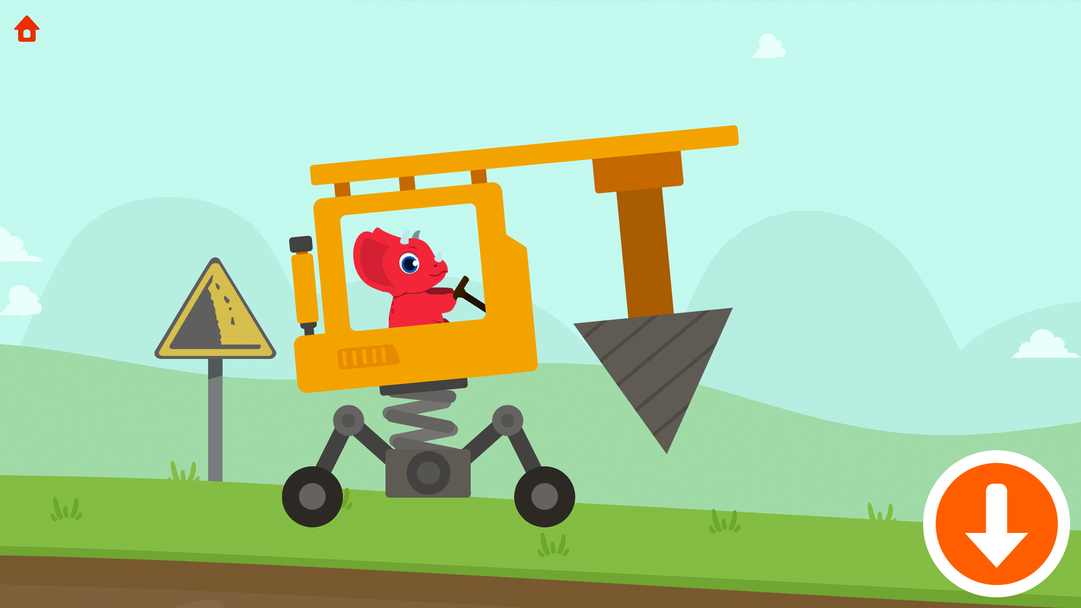 اسکرین شات 2 بازی Dinosaur Digger 2 Truck Games