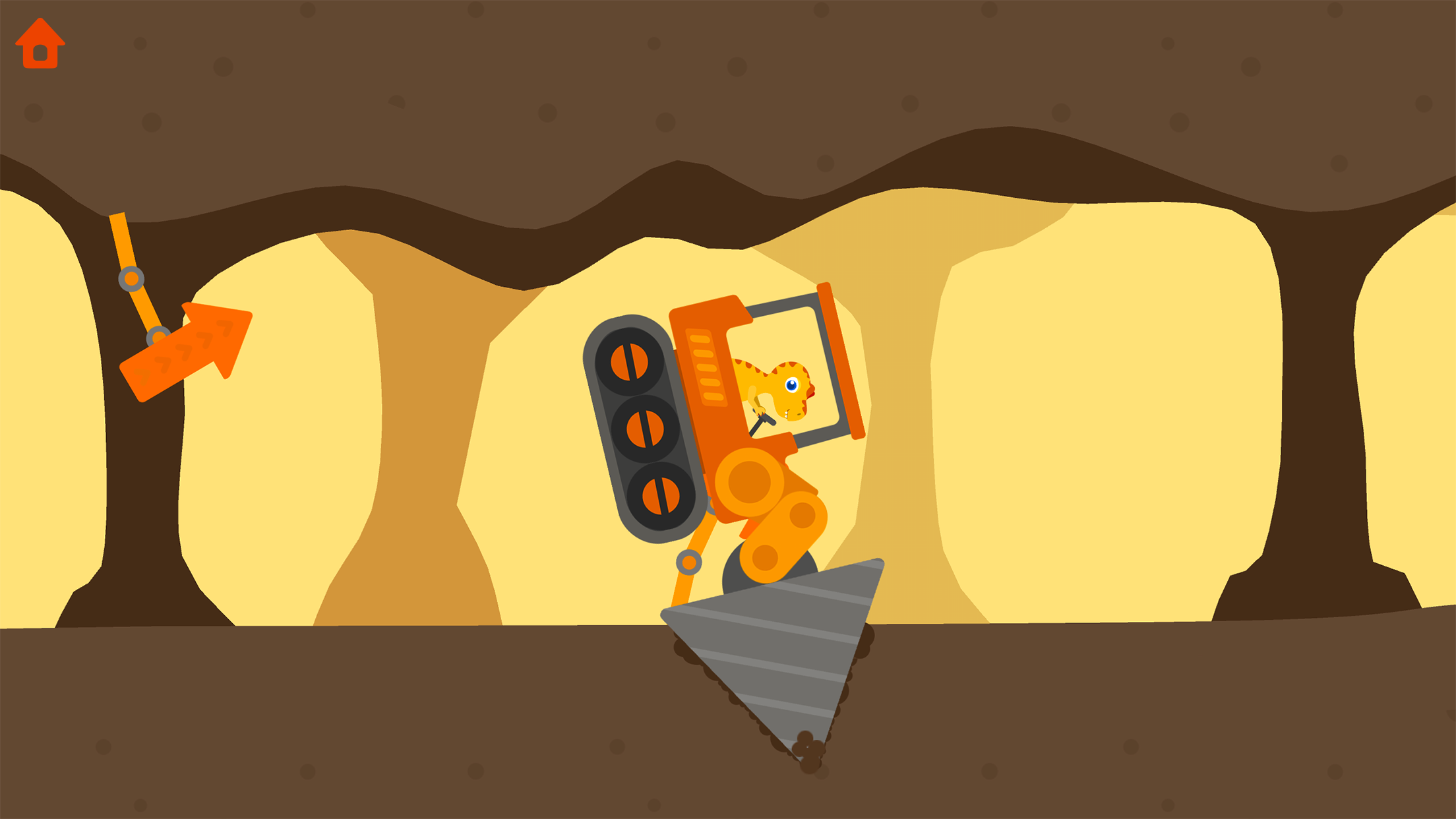 اسکرین شات 2 بازی Dinosaur Digger 3 Kids Games