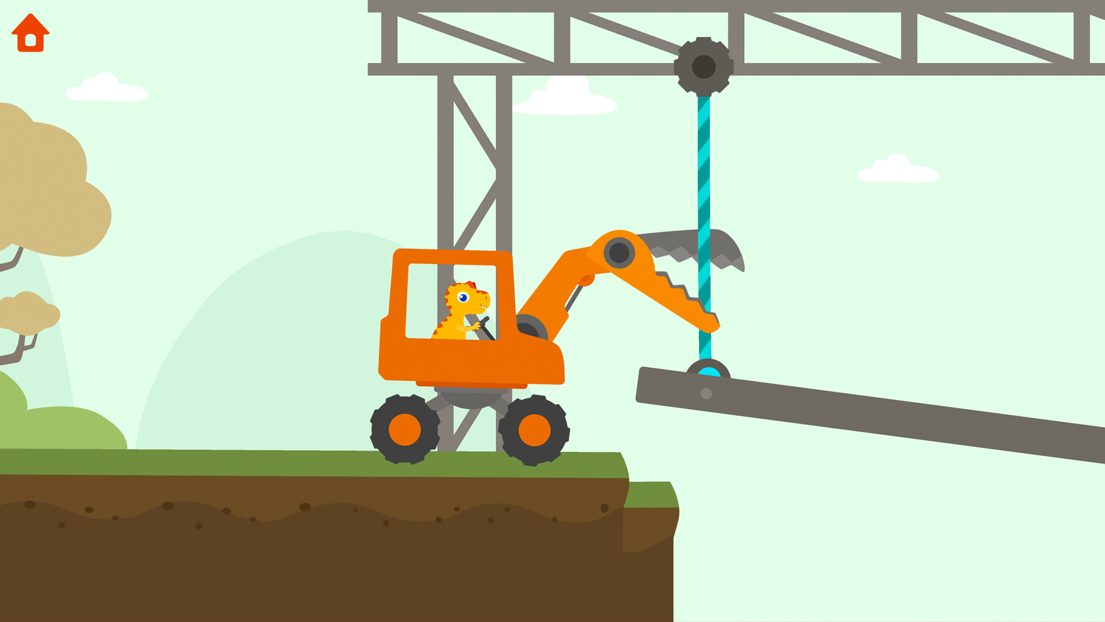 اسکرین شات 1 بازی Dinosaur Digger 3 Kids Games