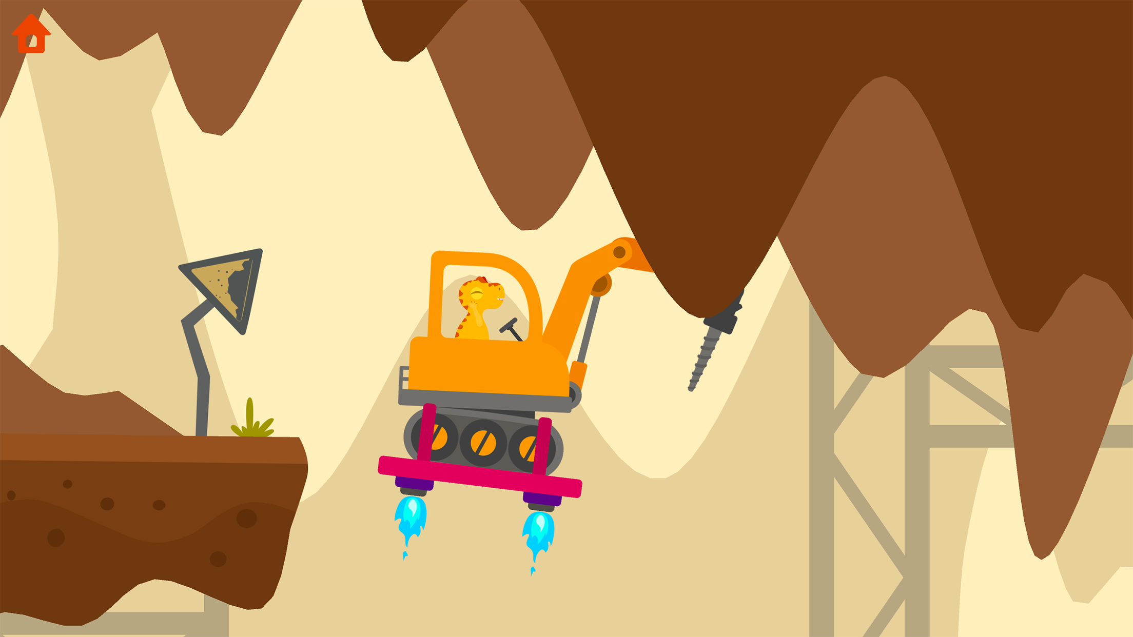 اسکرین شات 3 بازی Dinosaur Digger 3 Kids Games