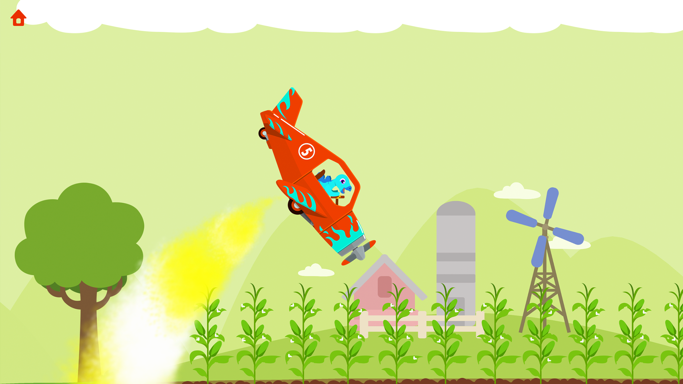 اسکرین شات 5 بازی Dinosaur Farm Games for kids