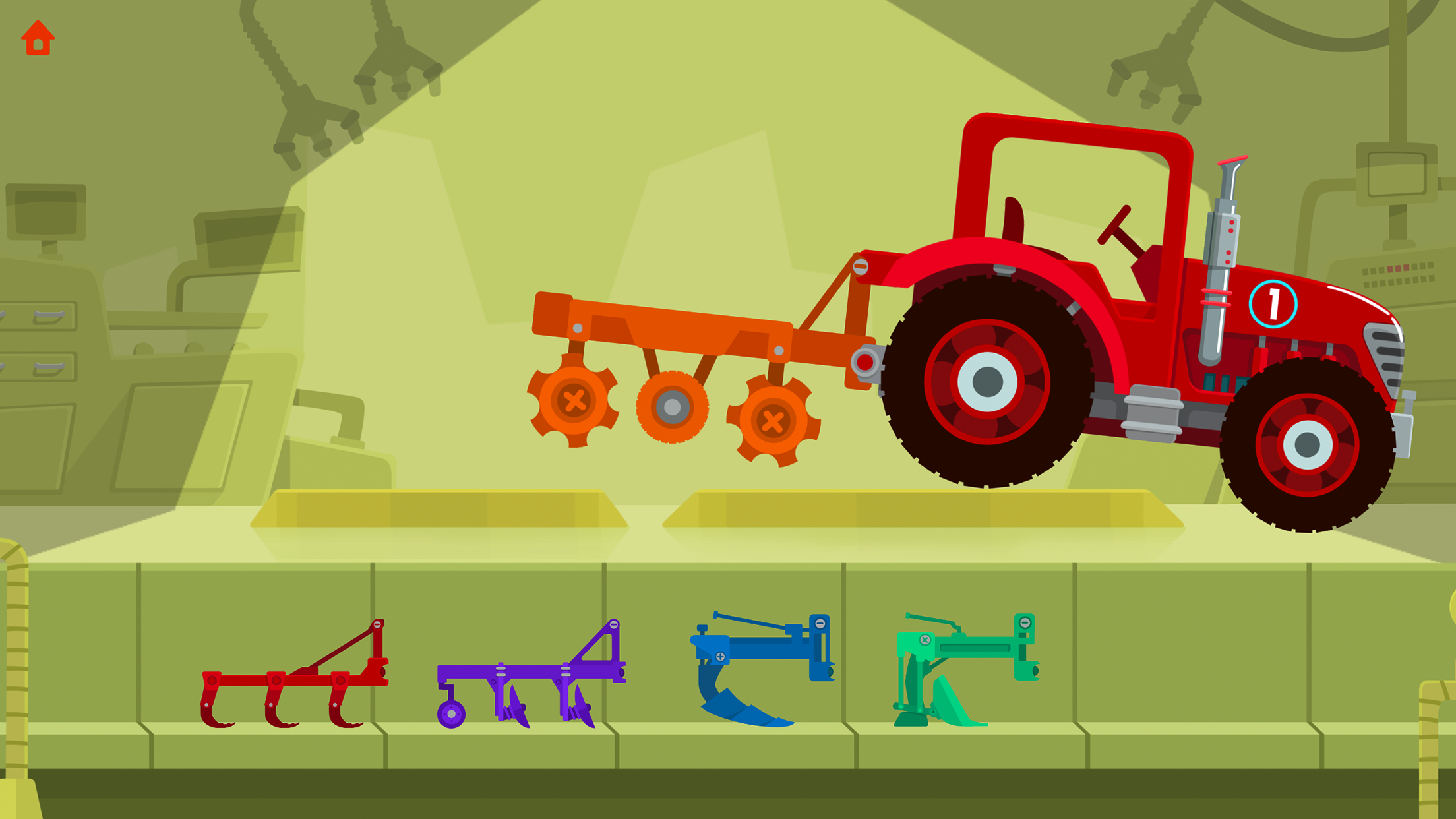 اسکرین شات 1 بازی Dinosaur Farm Games for kids