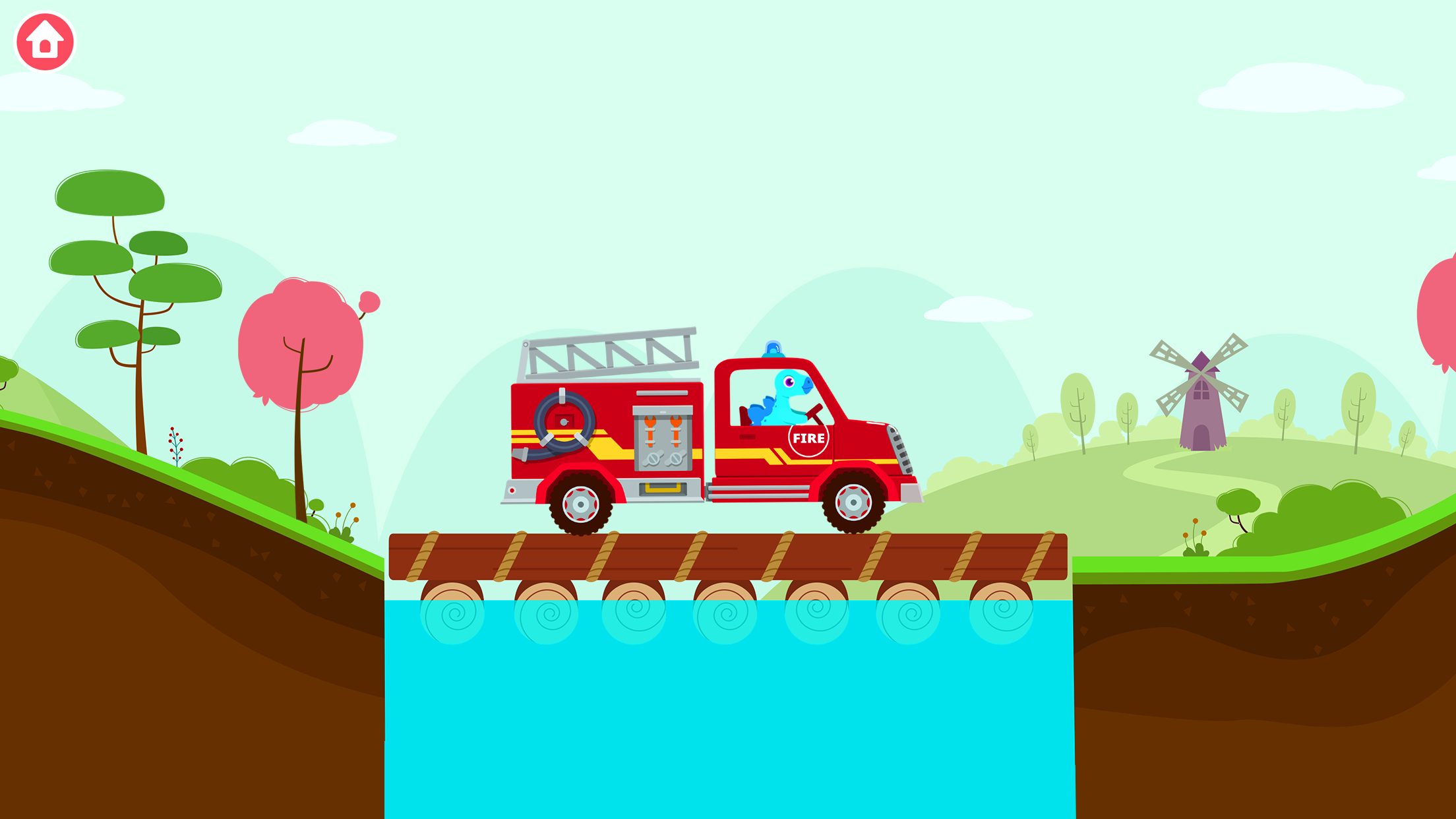 اسکرین شات 6 بازی Fire Truck Rescue - for Kids