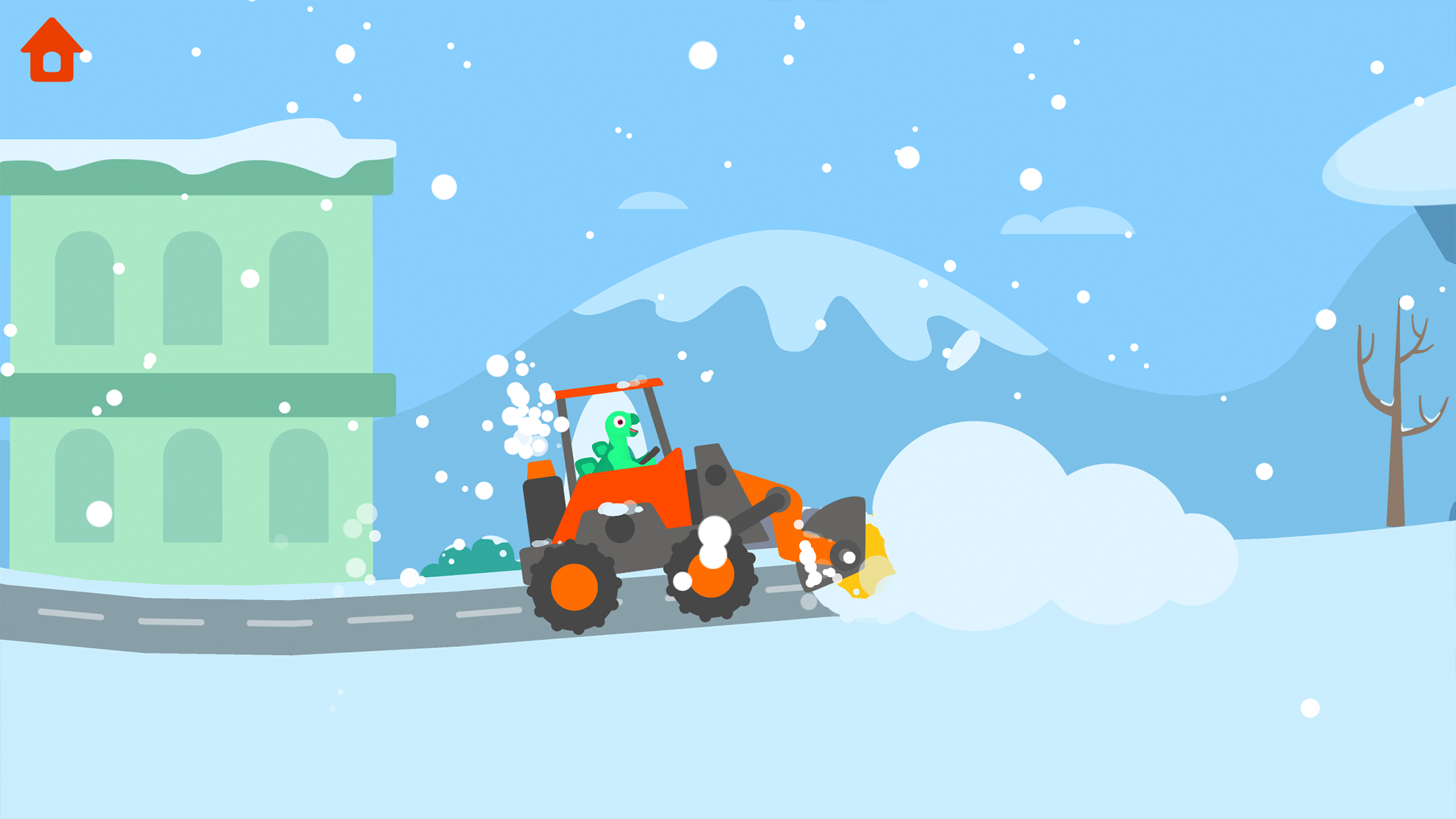 اسکرین شات 8 بازی Dinosaur Garbage Truck Games