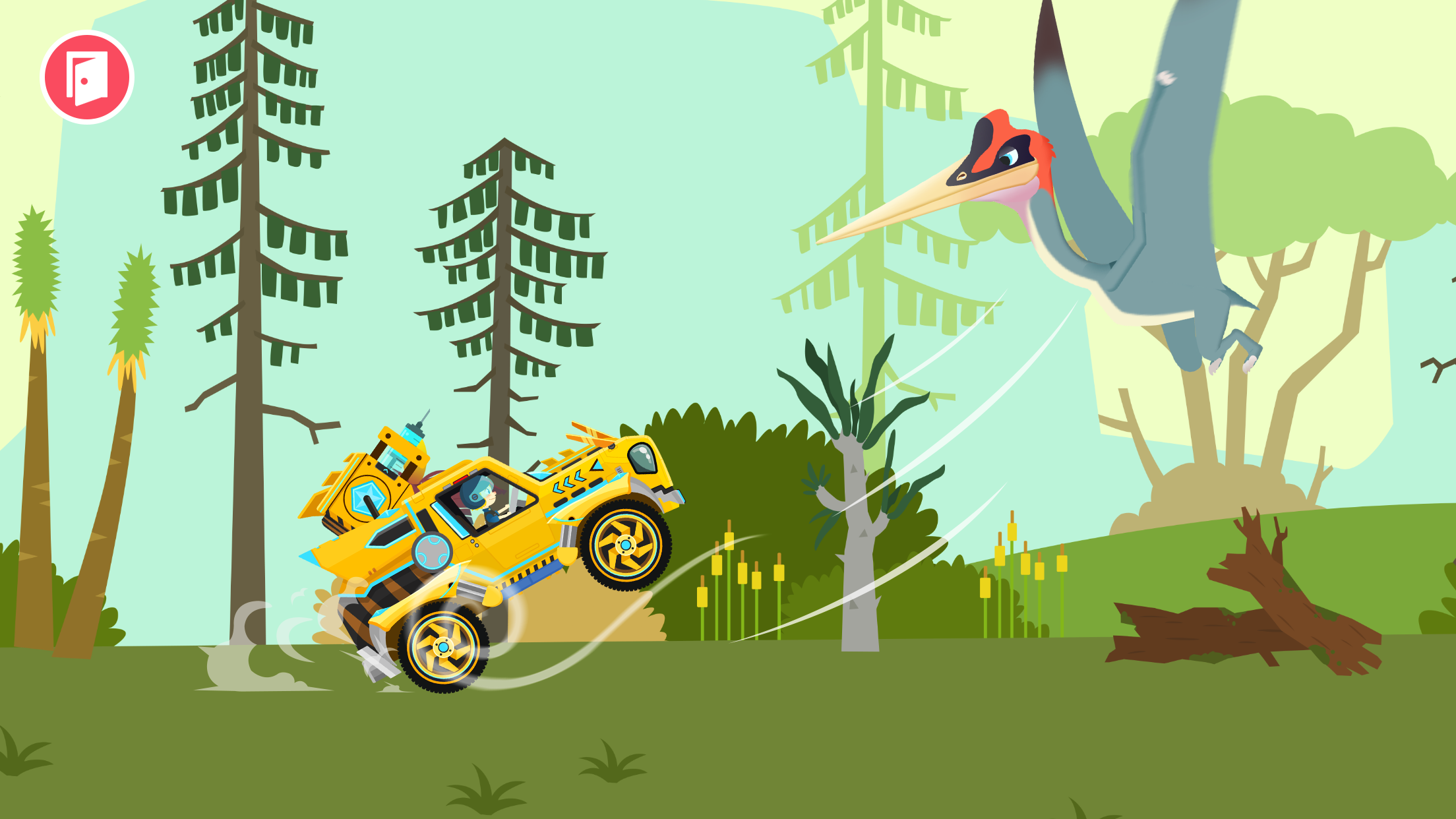 اسکرین شات 6 بازی Dinosaur Guard Games for kids