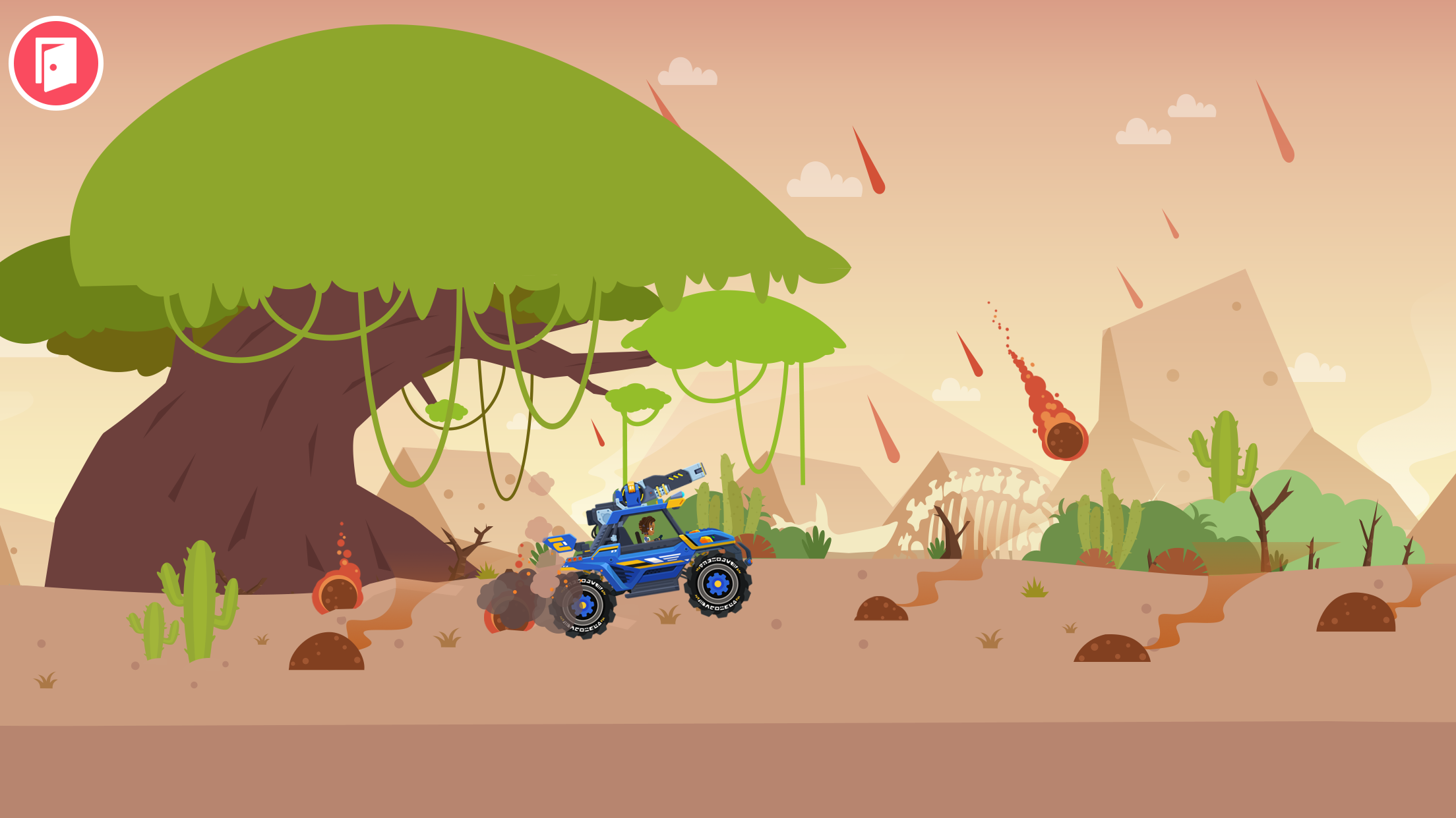 اسکرین شات 4 بازی Dinosaur Guard 2:Game for kids