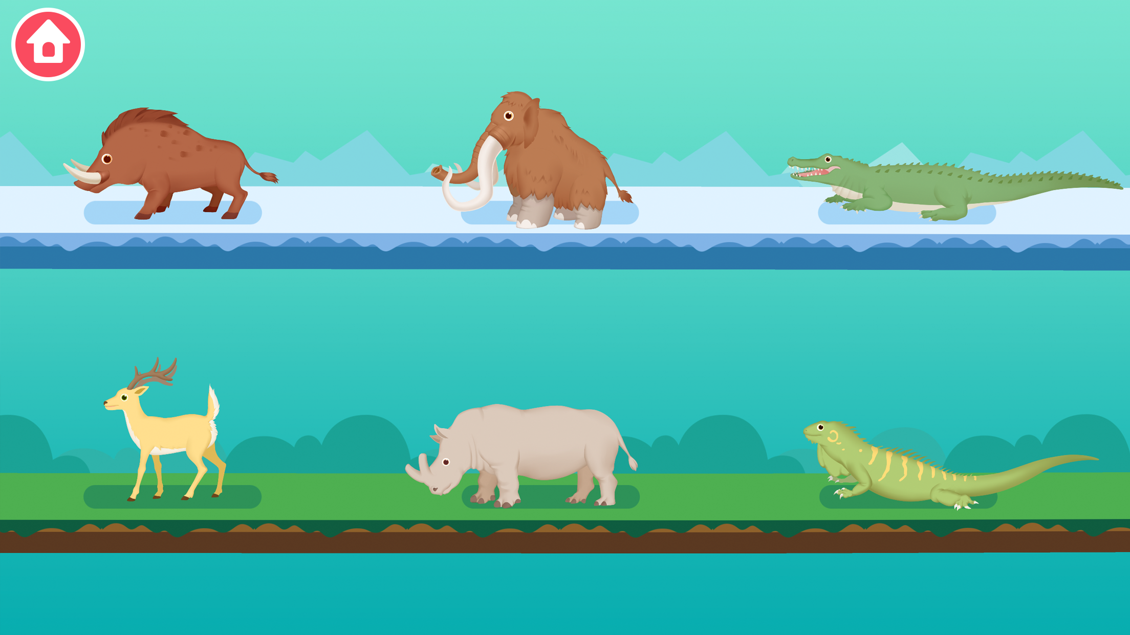 اسکرین شات 5 بازی Dinosaur Park 2 - Kids Games
