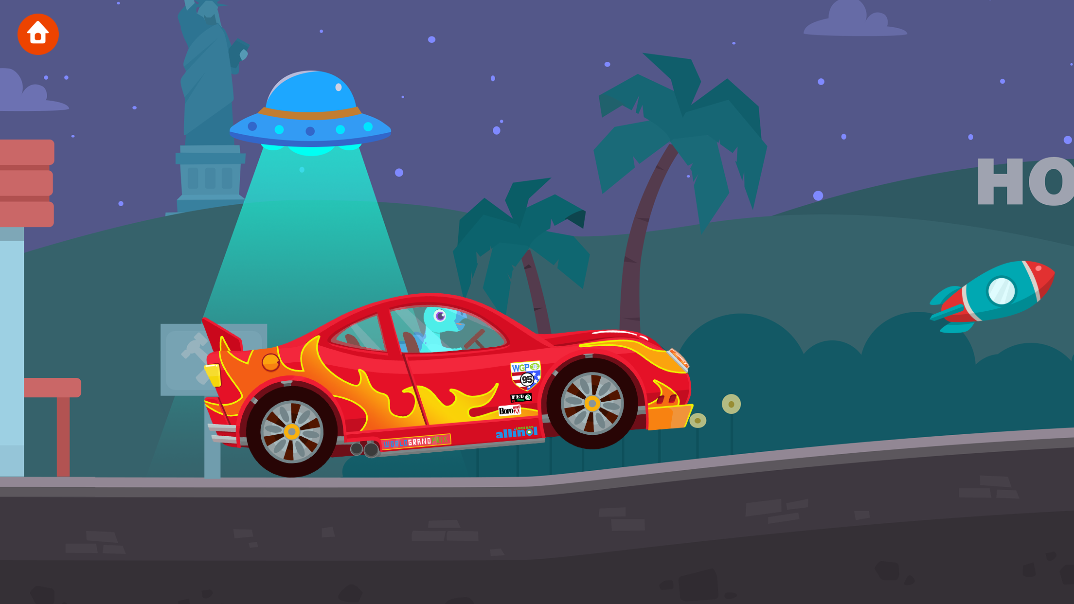 اسکرین شات 8 بازی Dinosaur Rescue Truck Games