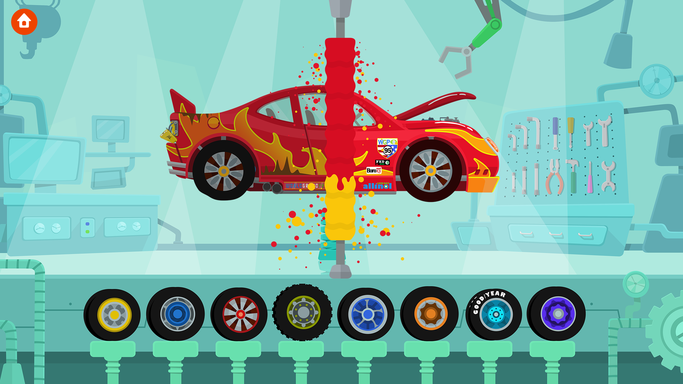 اسکرین شات 1 بازی Dinosaur Rescue Truck Games
