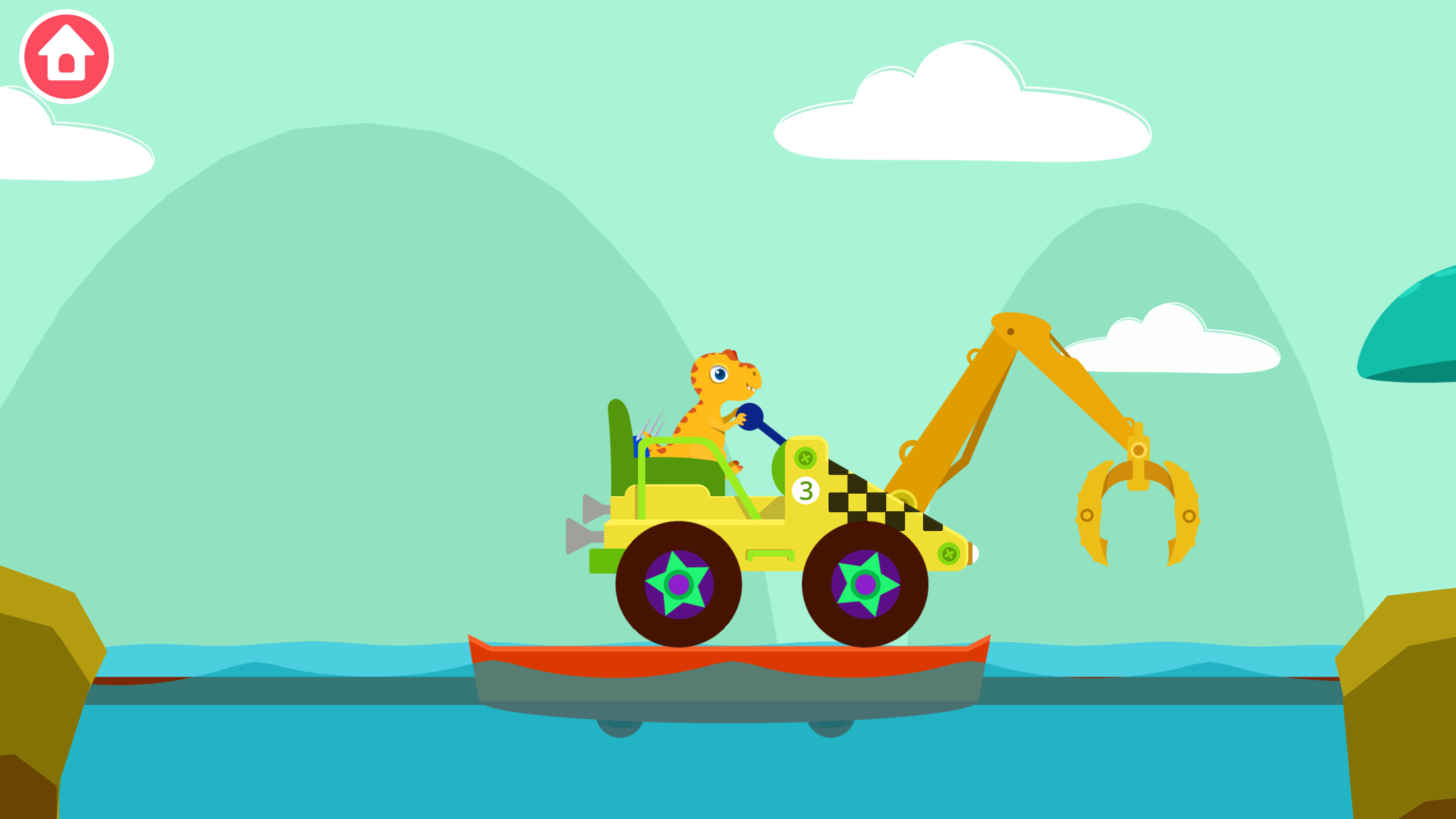 اسکرین شات 7 بازی Dinosaur Digger:Games for kids