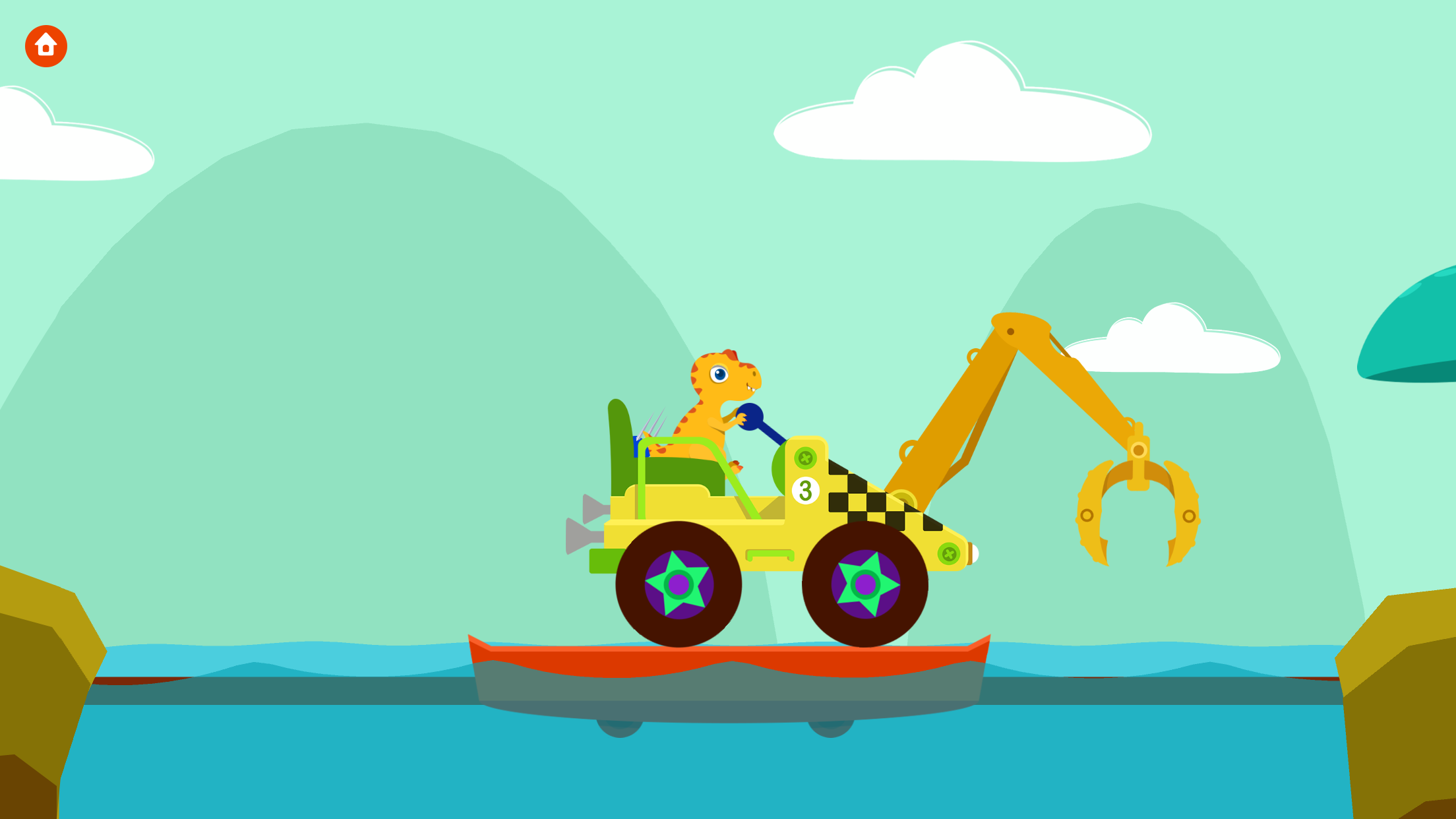 اسکرین شات 7 بازی Dinosaur Digger:Games for kids