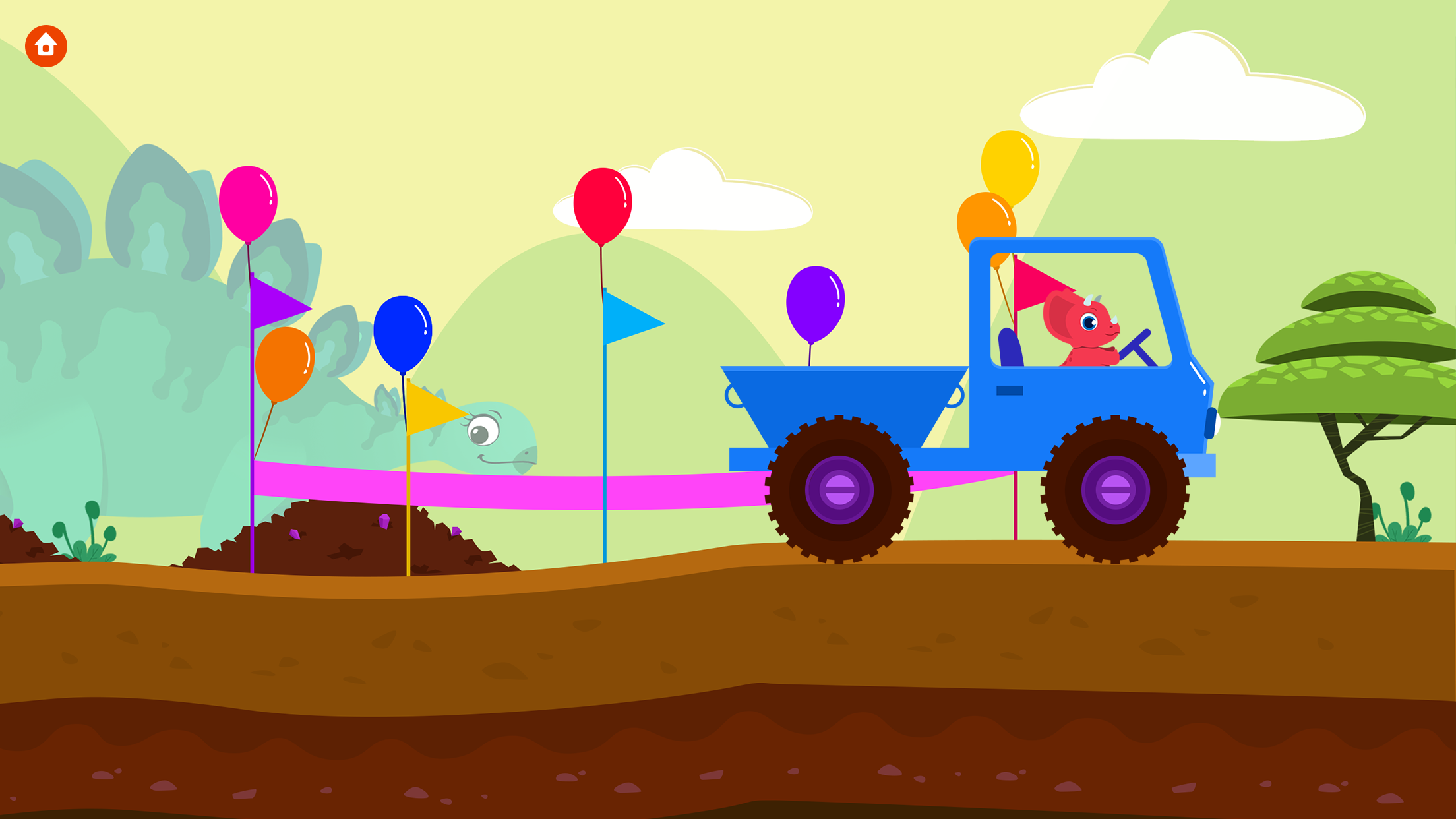 اسکرین شات 4 بازی Dinosaur Digger:Games for kids