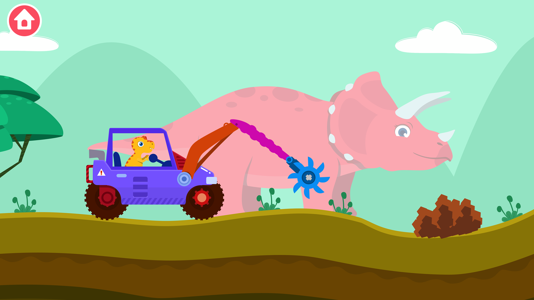 اسکرین شات 6 بازی Dinosaur Digger:Games for kids
