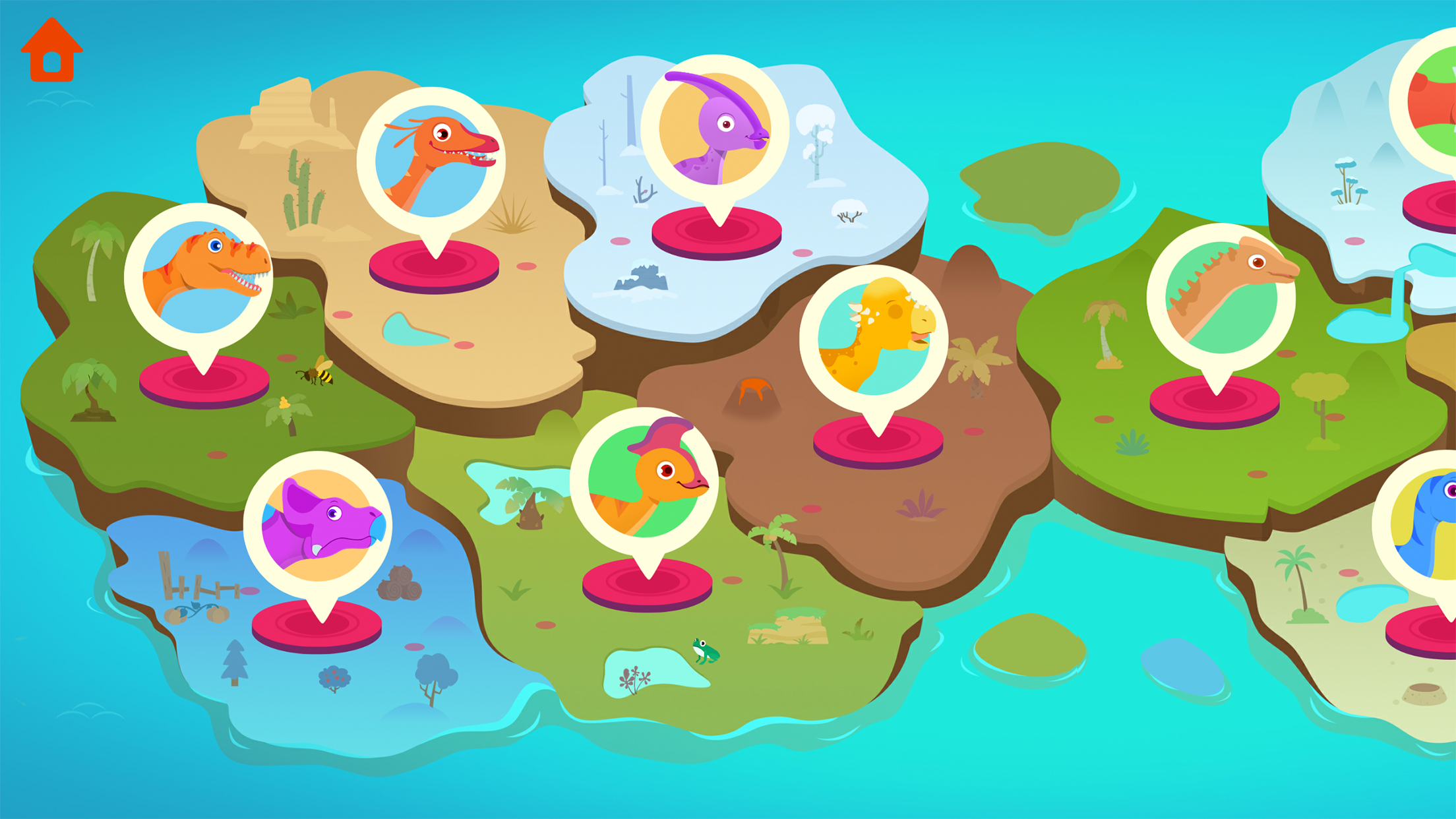 اسکرین شات 7 بازی Dinosaur Park - Games for kids