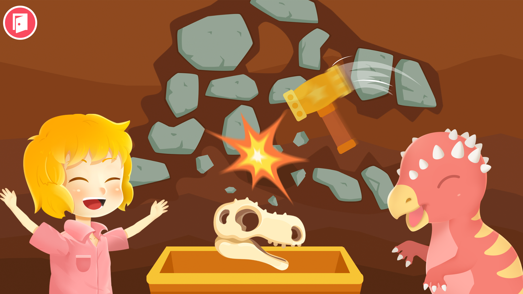 اسکرین شات 1 بازی Dinosaur Park - Games for kids