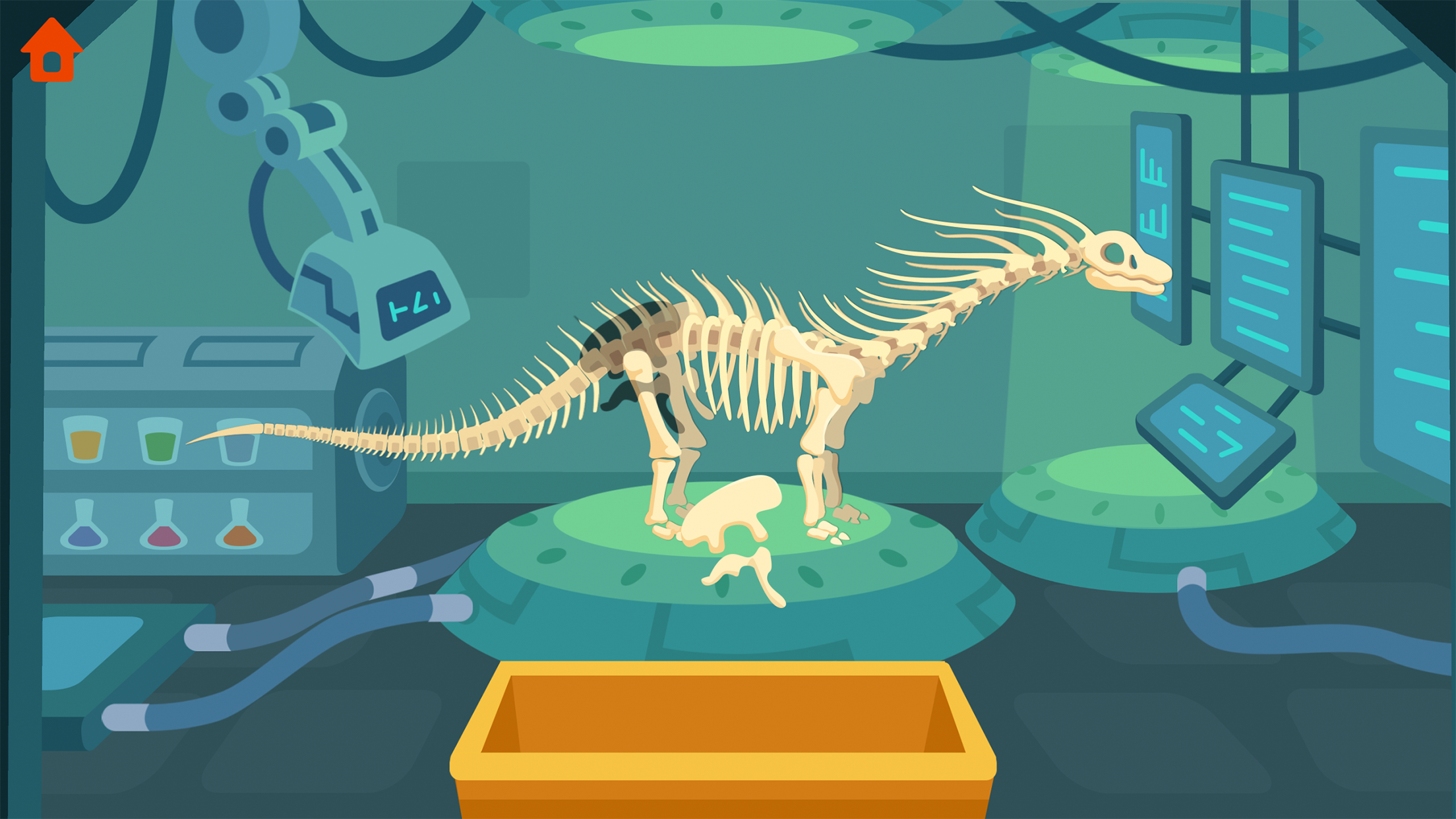 اسکرین شات 1 بازی Dinosaur Park - Games for kids